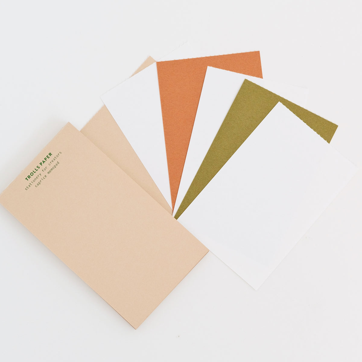 Trolls Paper Caprice Memo Pad - Beige