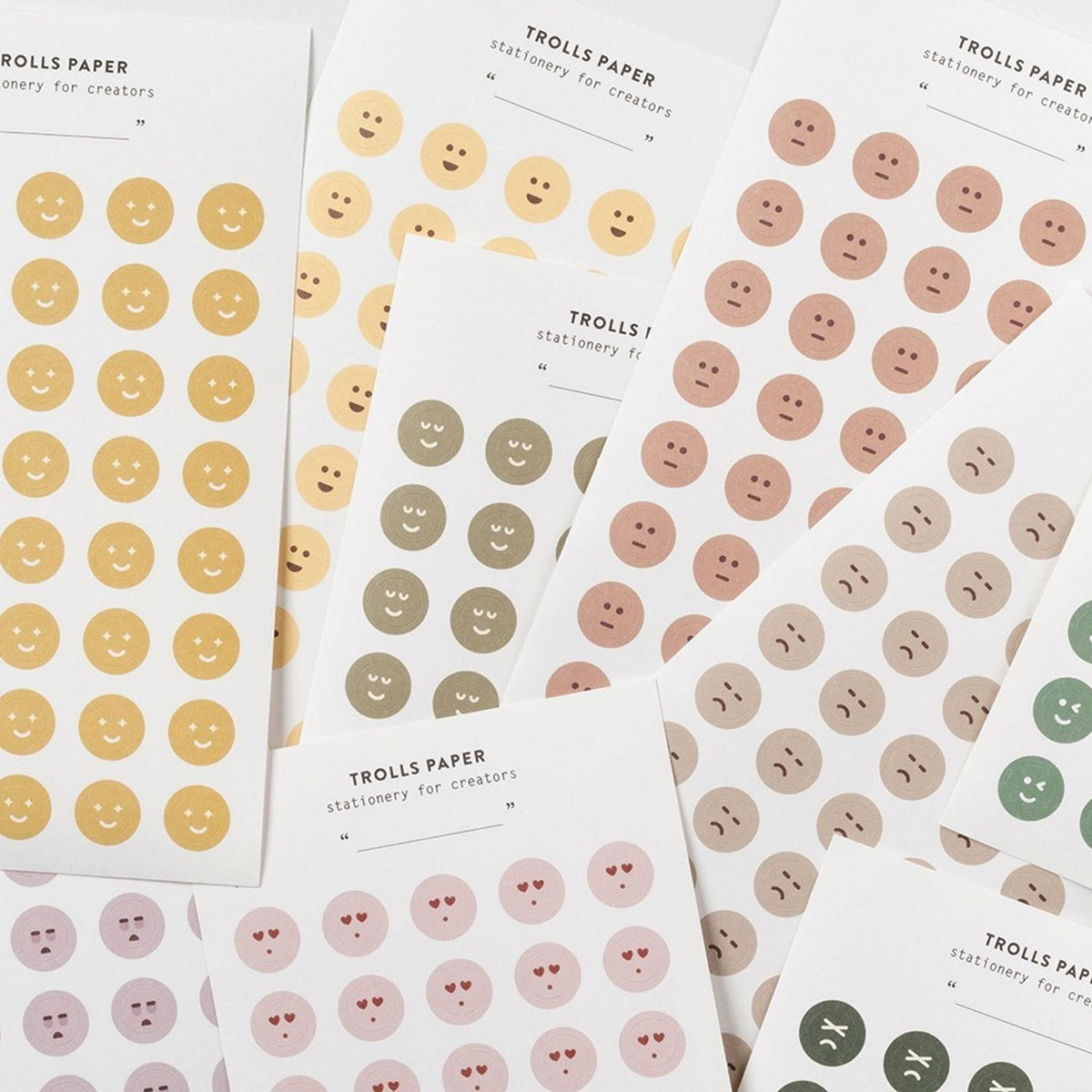 Trolls Paper Emotion Sticker