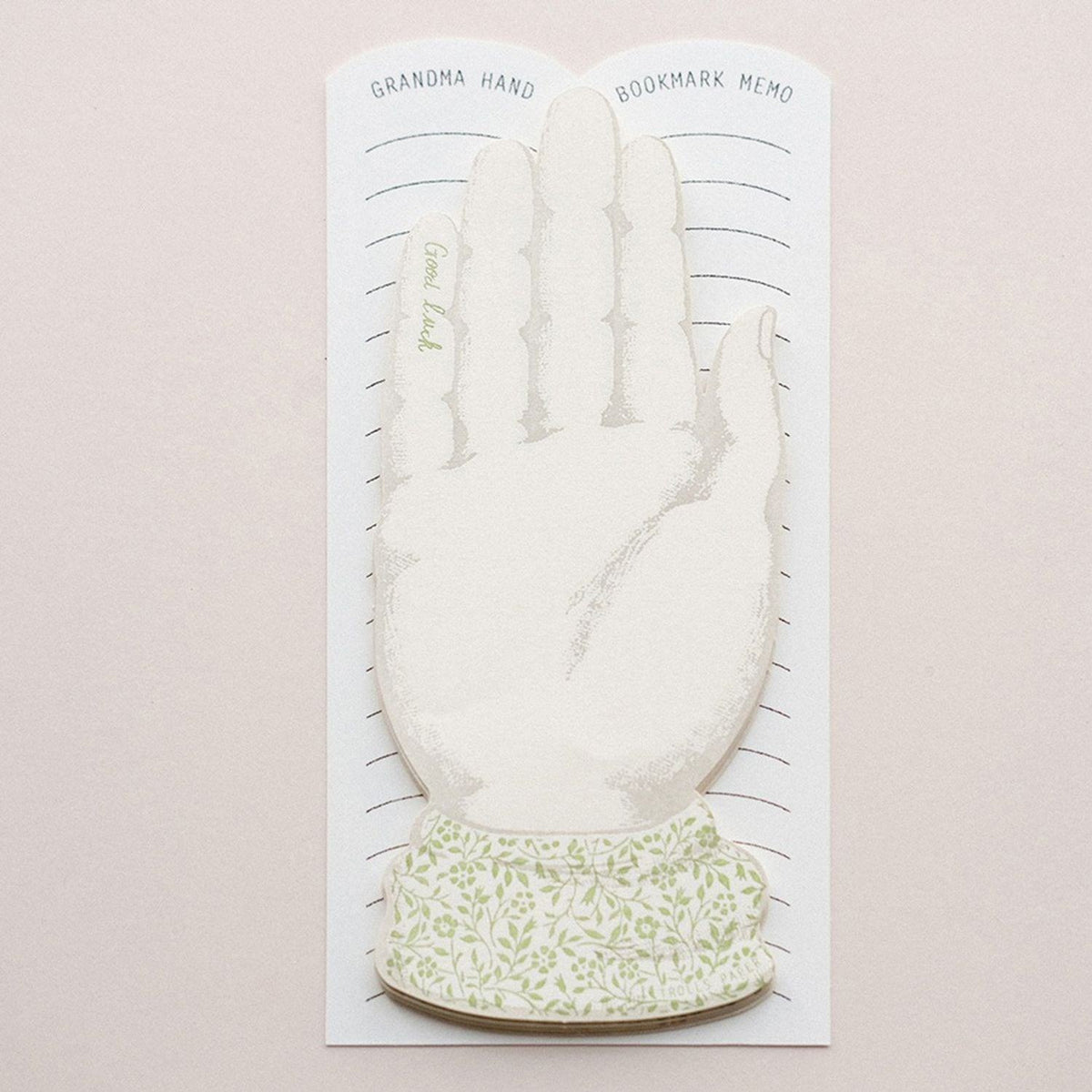Trolls Paper Grandma Hand Bookmark Memo