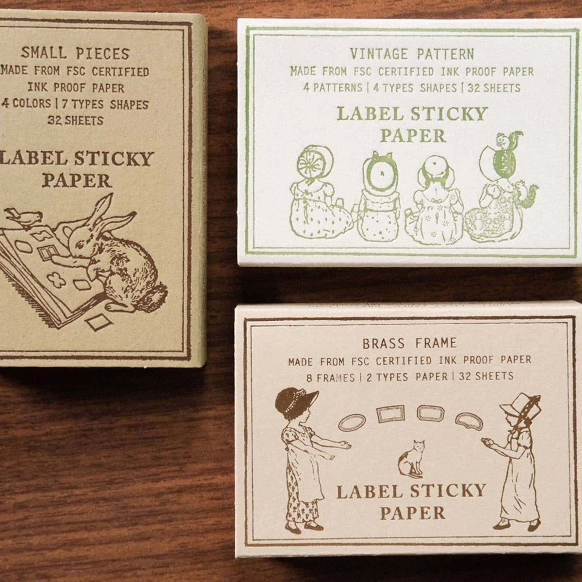 Trolls Paper Label Sticky Paper - Brass Frame