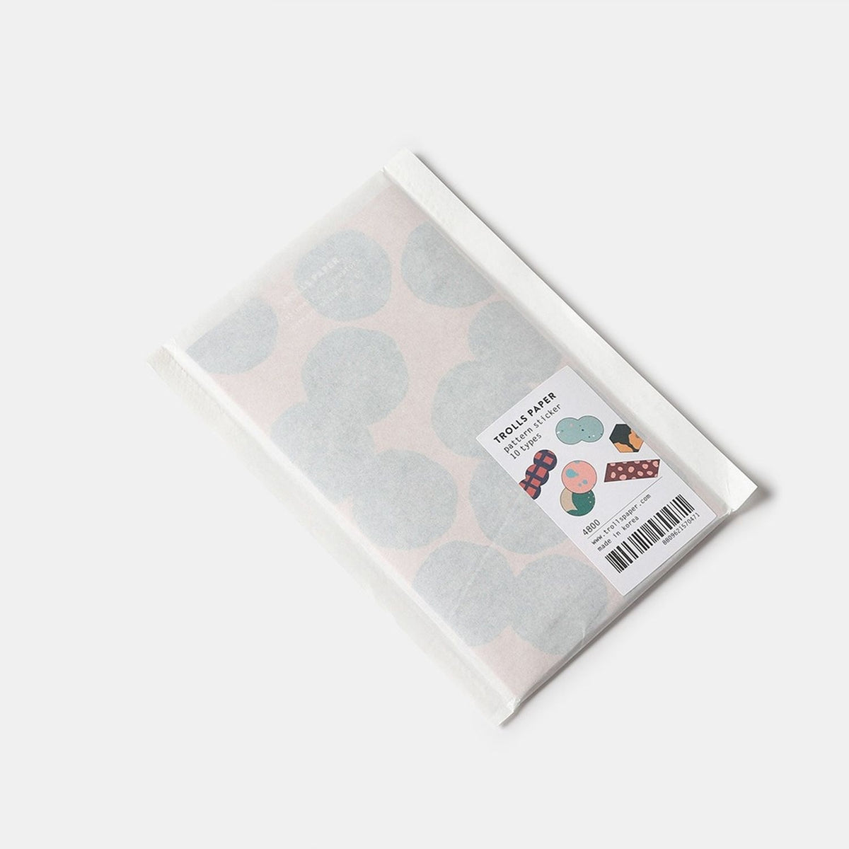 Trolls Paper Pattern Sticker
