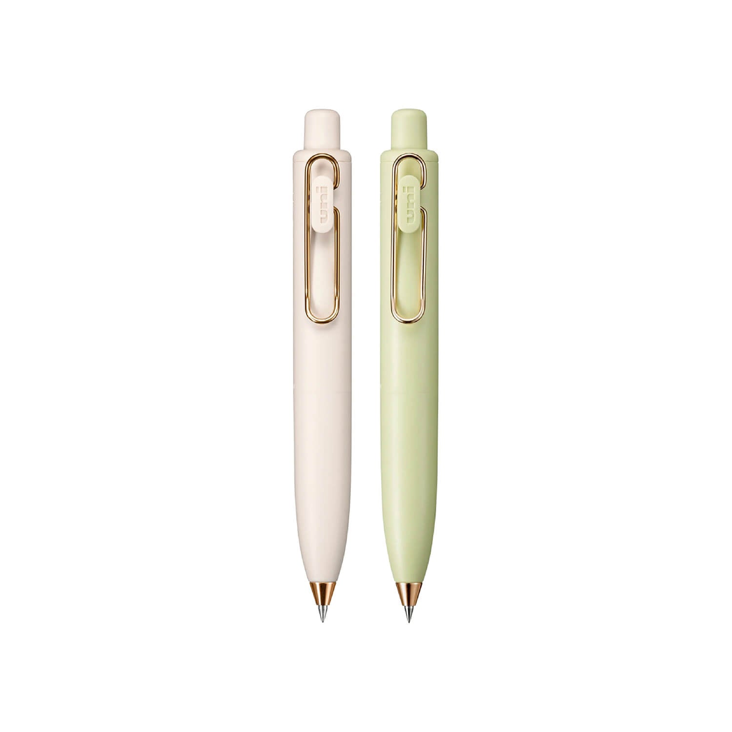 Uni-ball One P Gel Pen With Gold Clips