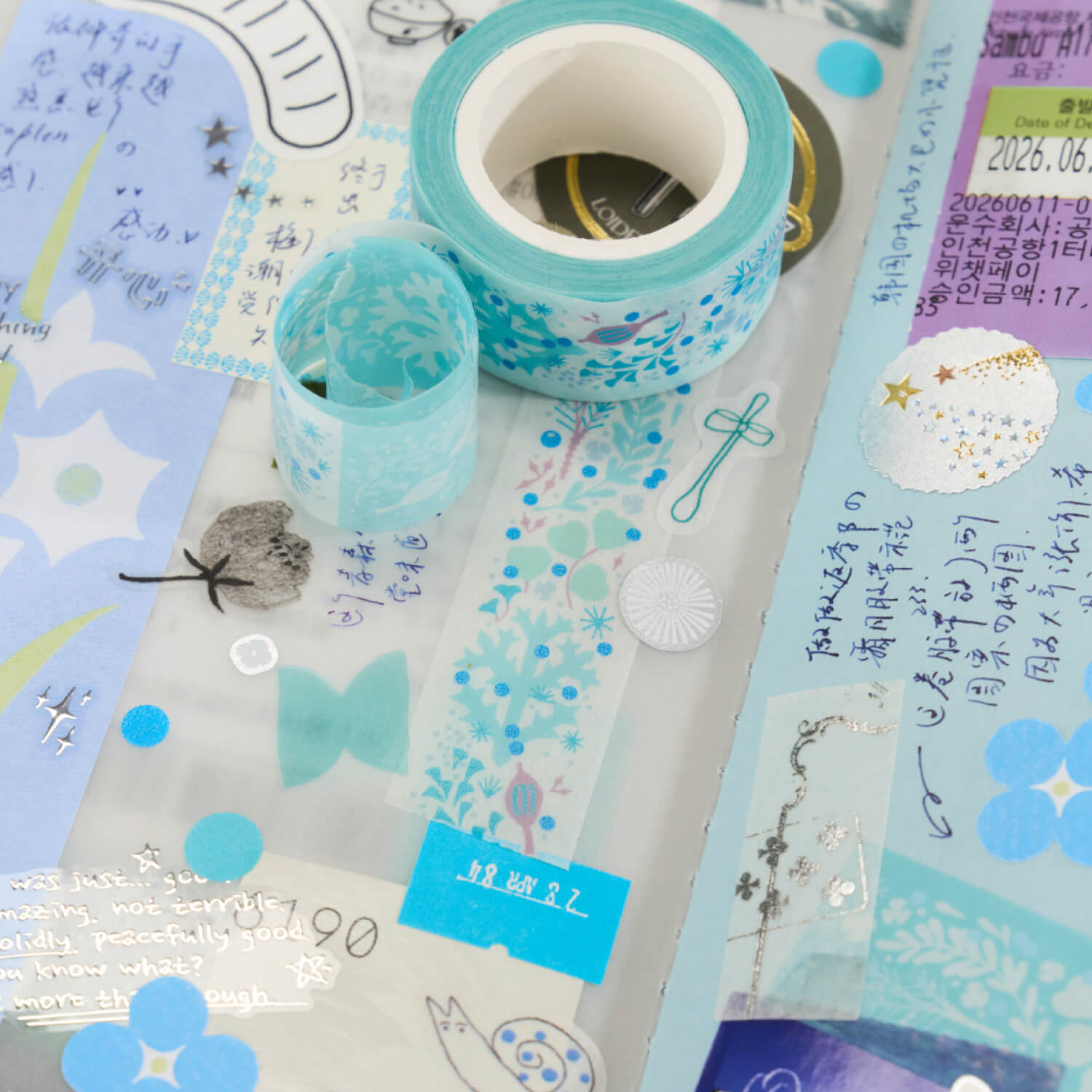 Unooooo Masking Tape – Frost Month (Shimotsuki)