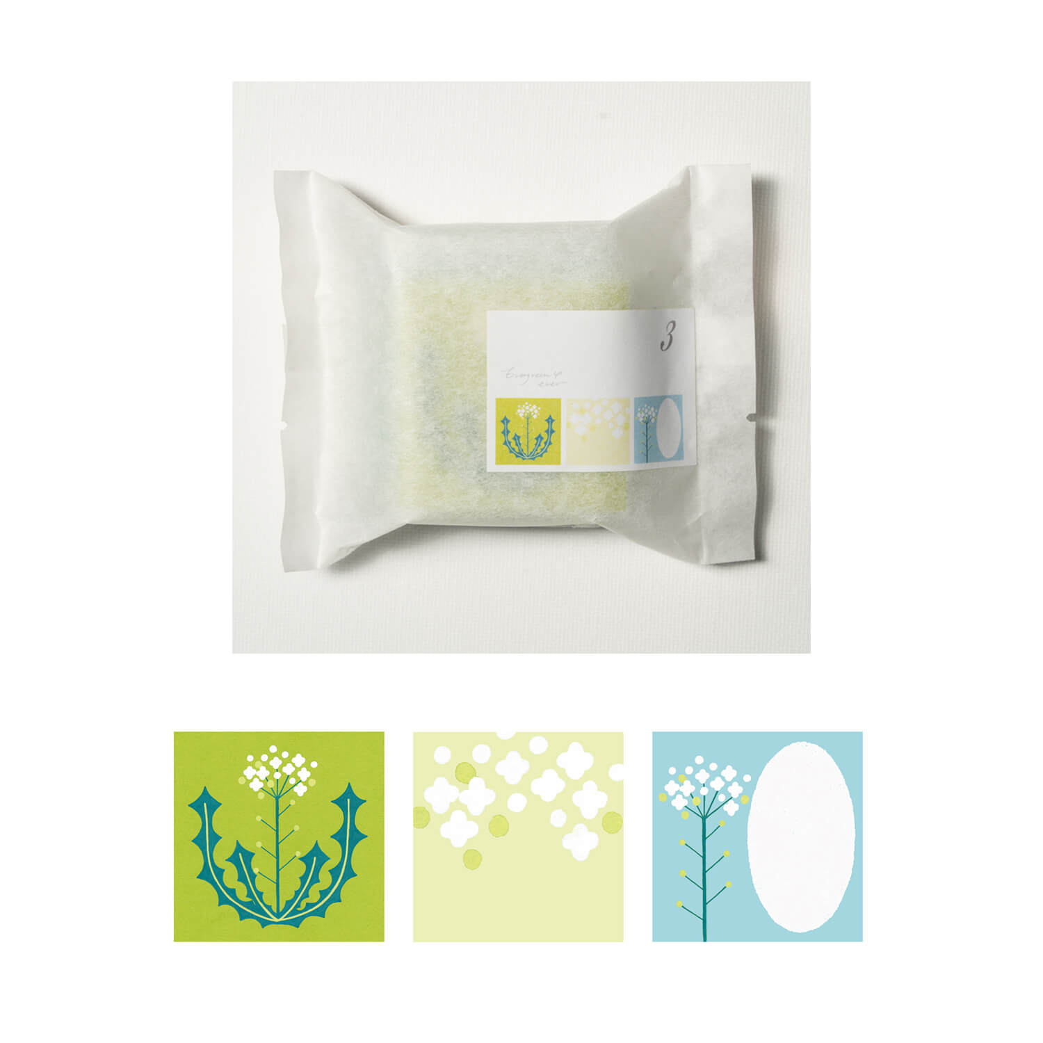 Unooooo Memo Set – Evergreen Forever