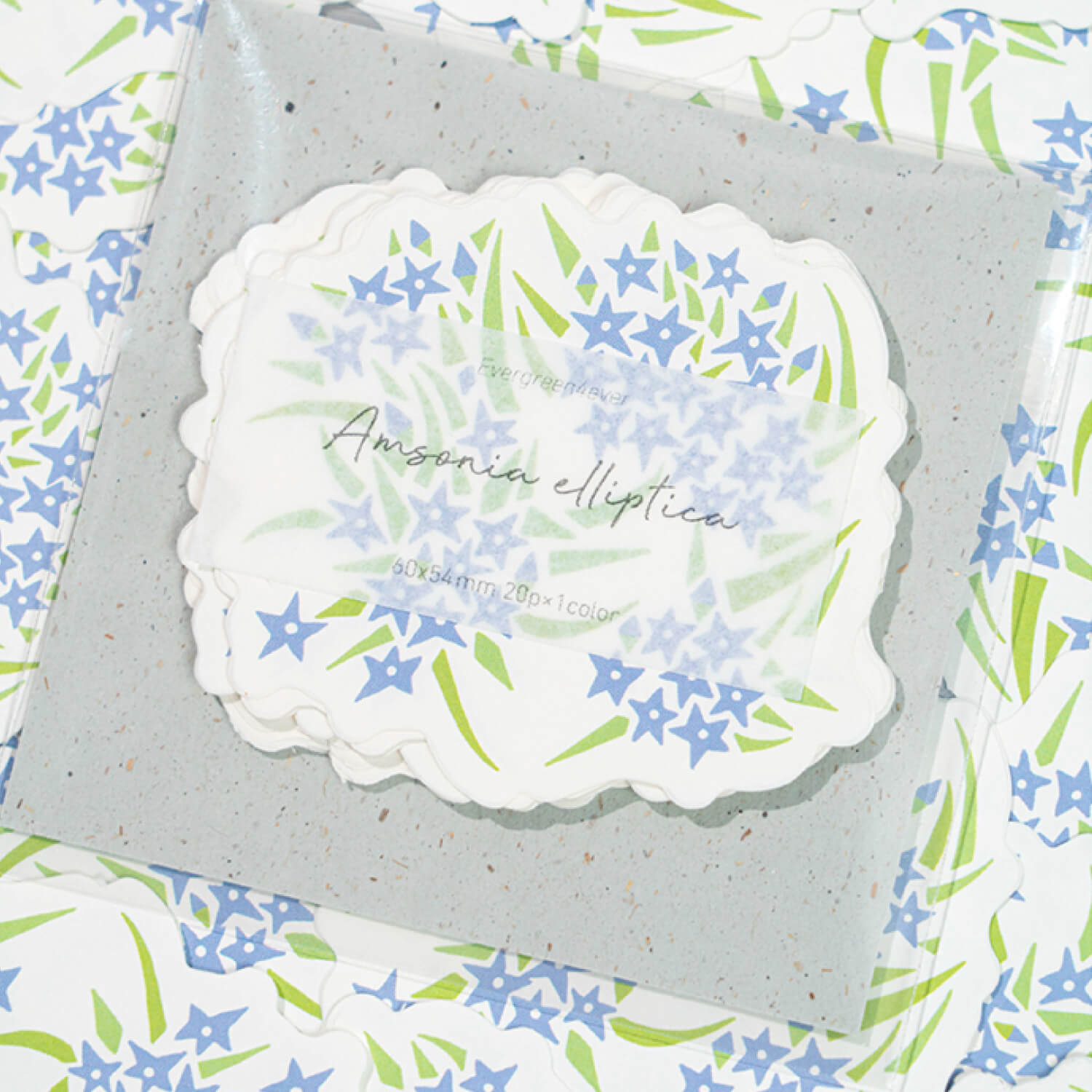 Unooooo Shaped Memo Set – Eternal Bloom