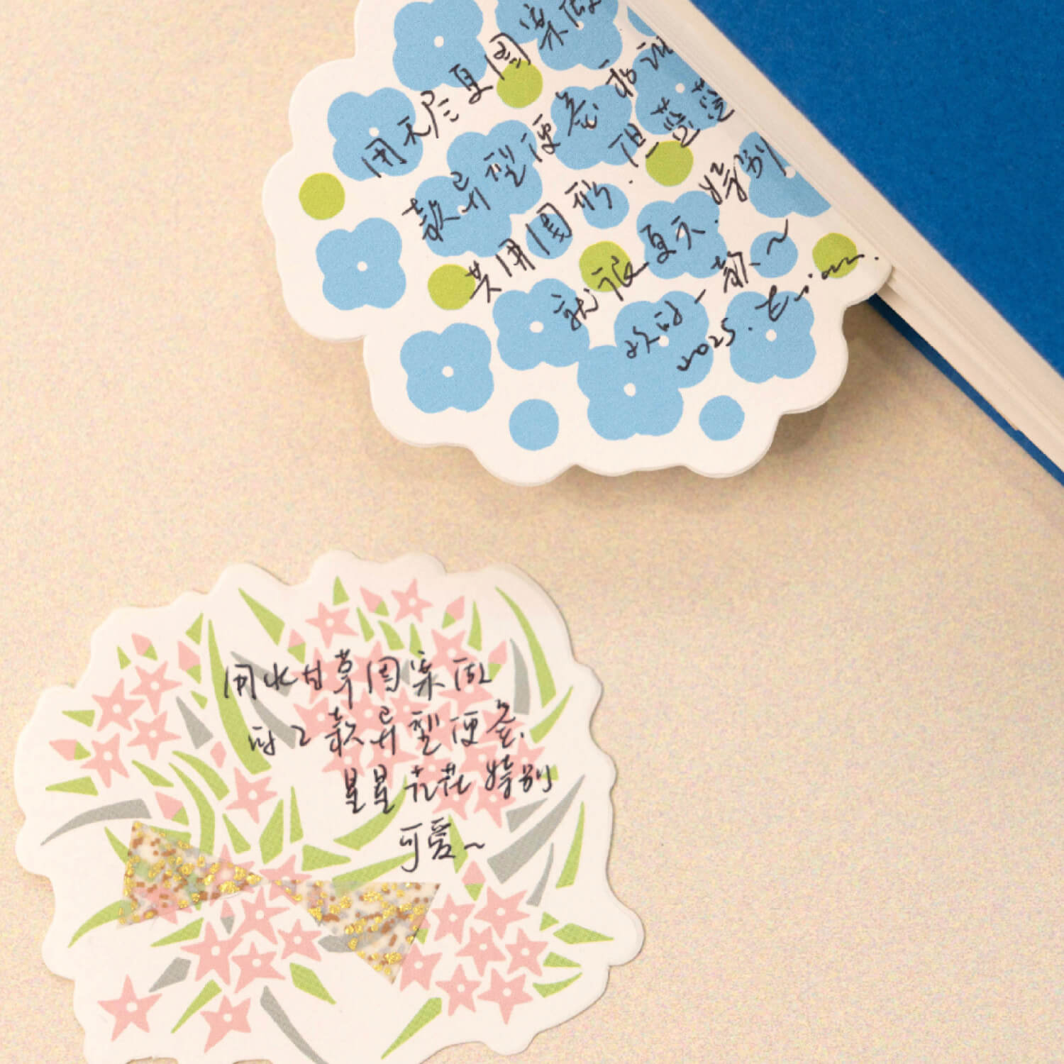 Unooooo Shaped Memo Set – Eternal Bloom