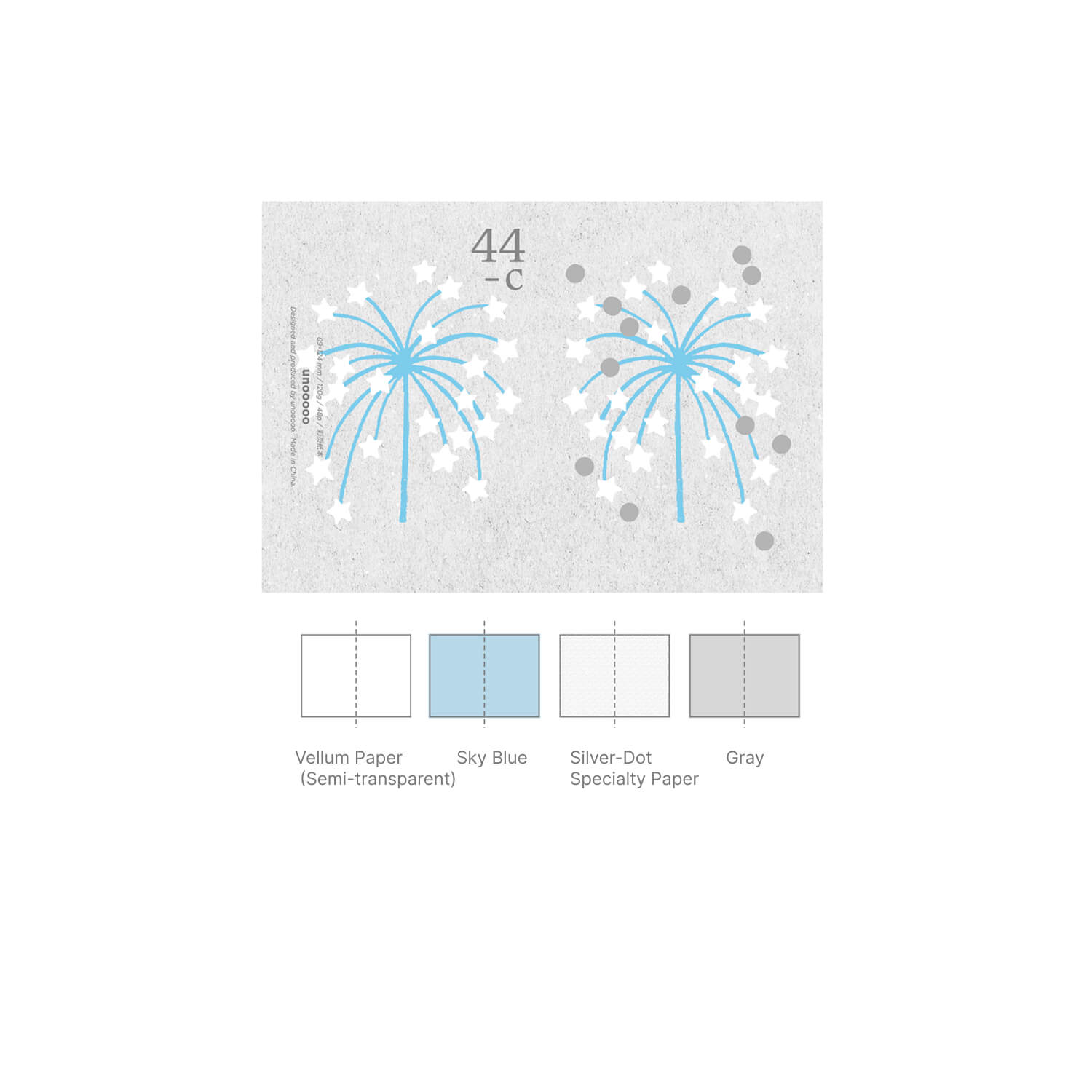 Unooooo Traveler's Notebook Insert– Umbel, Flower Harbor, Hoya