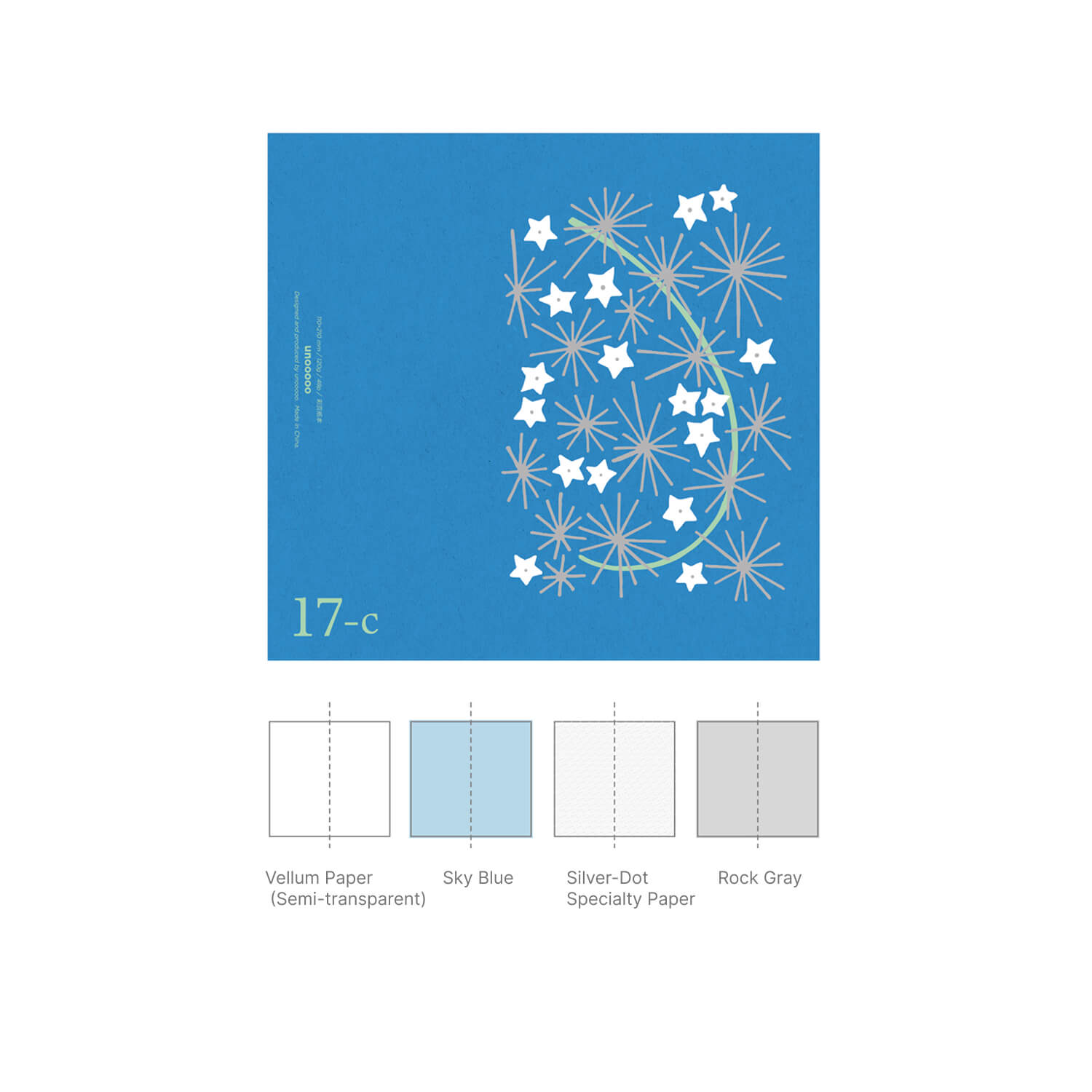 Unooooo Traveler's Notebook Insert– Umbel, Flower Harbor, Hoya
