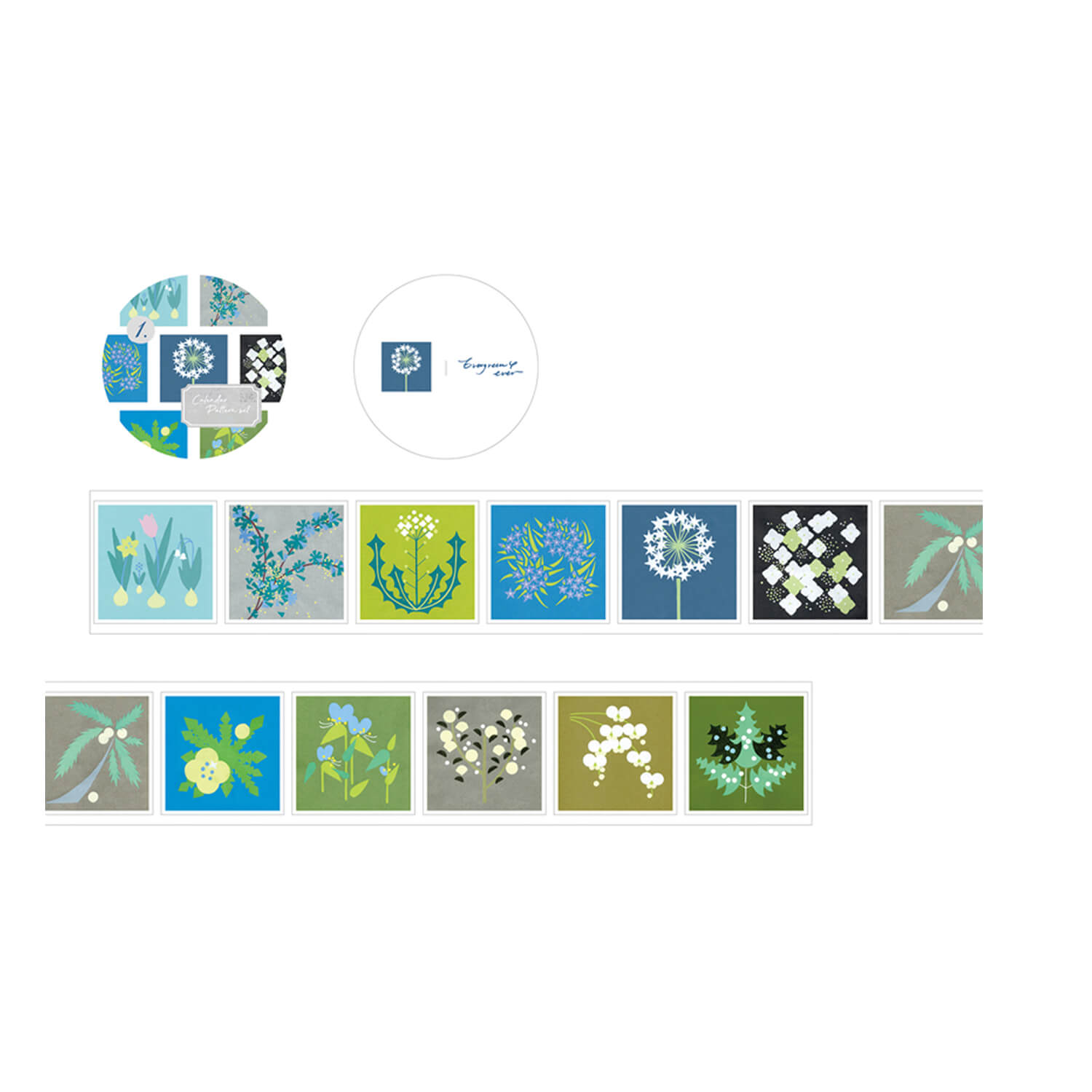 Unooooo Washi Tape – Seasonal Calendar