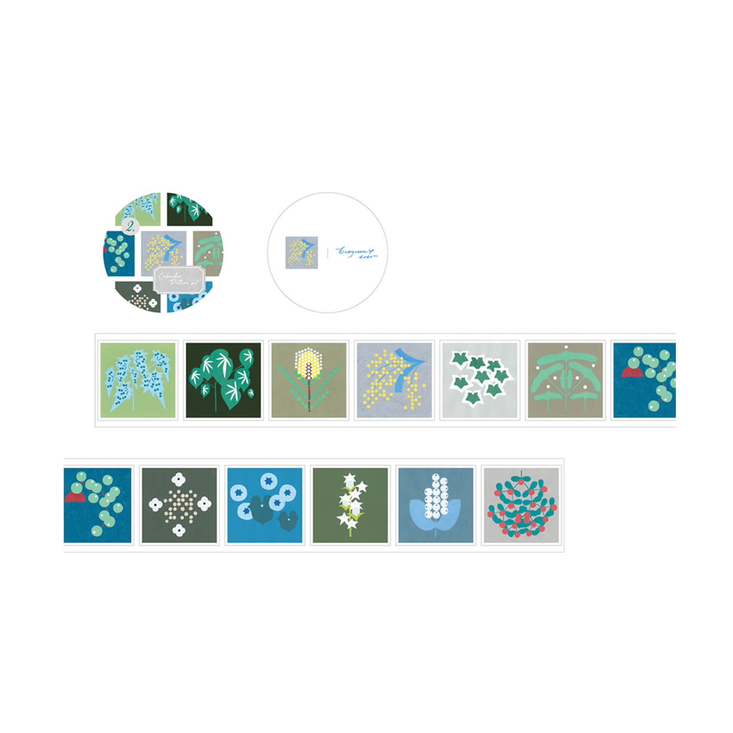 Unooooo Washi Tape – Seasonal Calendar