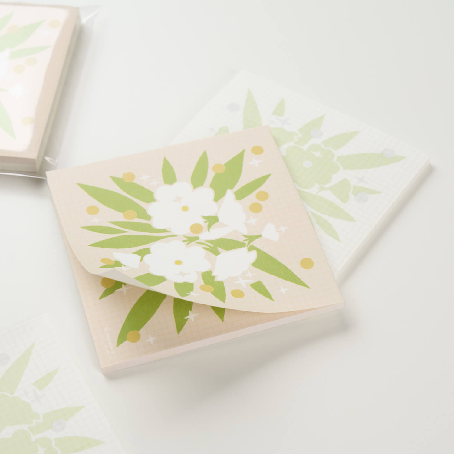 Unooooo x Nagi Memo Pad – California Evening Primrose