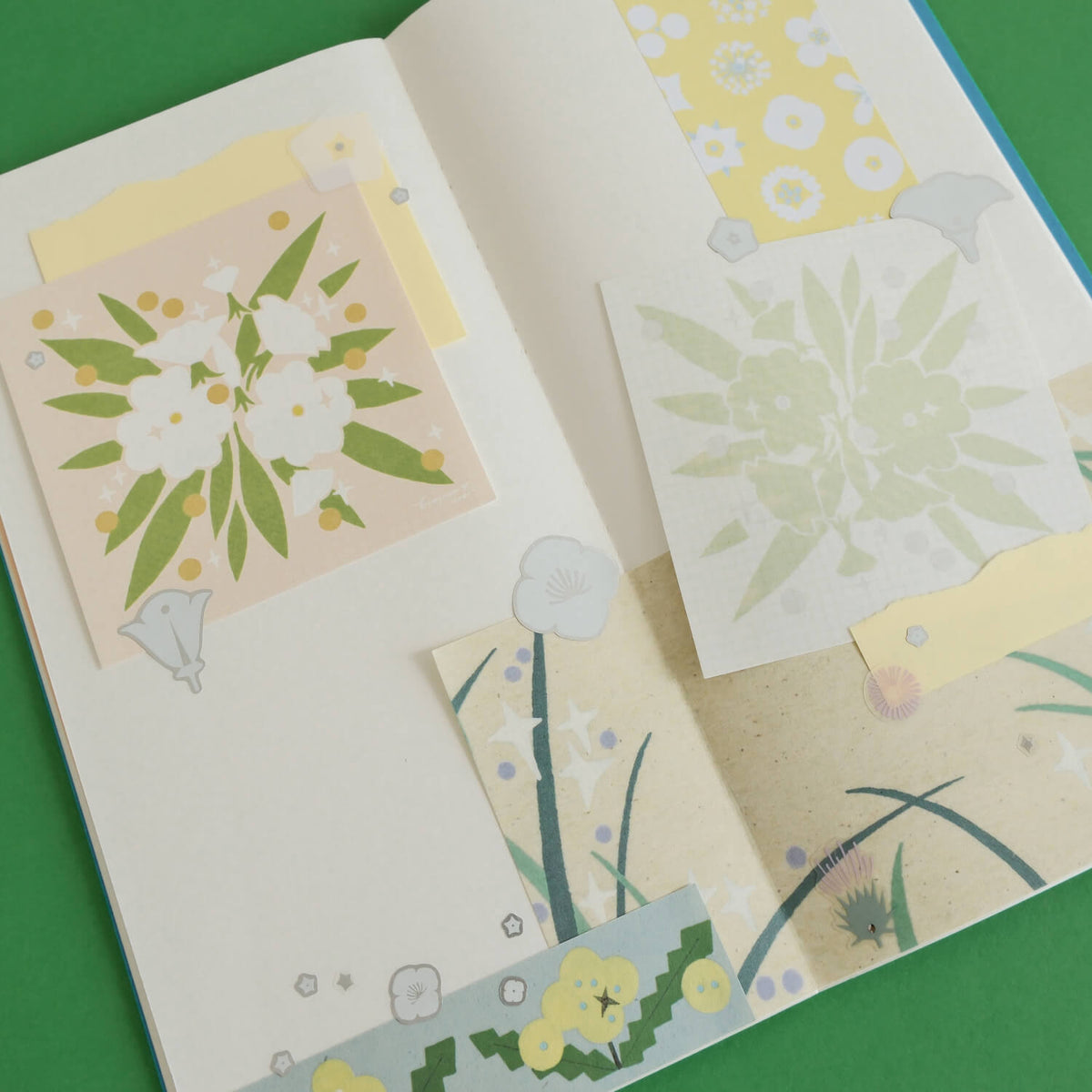 Unooooo x Nagi Memo Pad – California Evening Primrose