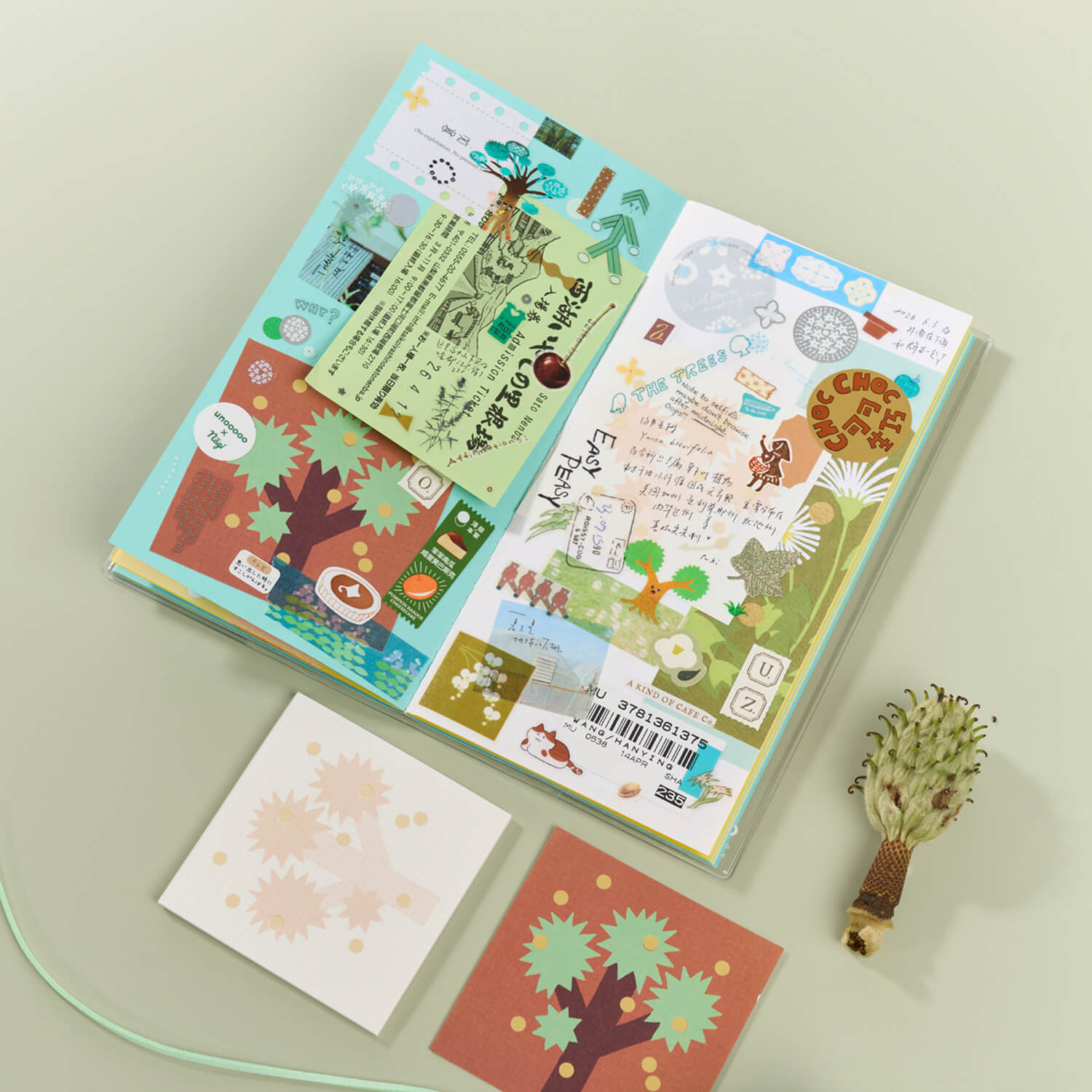 Unooooo x Nagi Memo Pad – Joshua Tree