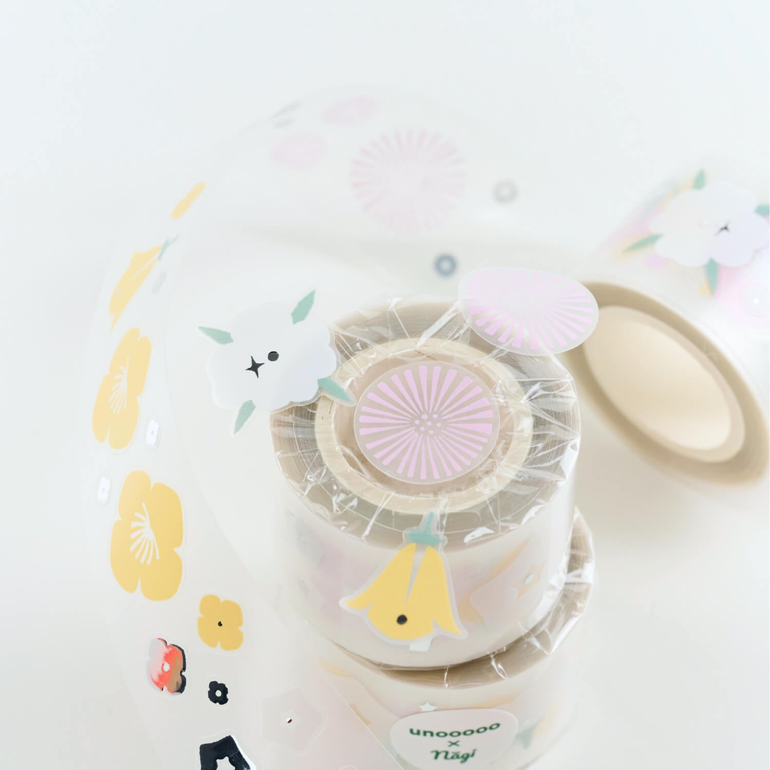 Unooooo x Nagi PET Kiss-Cut Tape– California Wildflowers