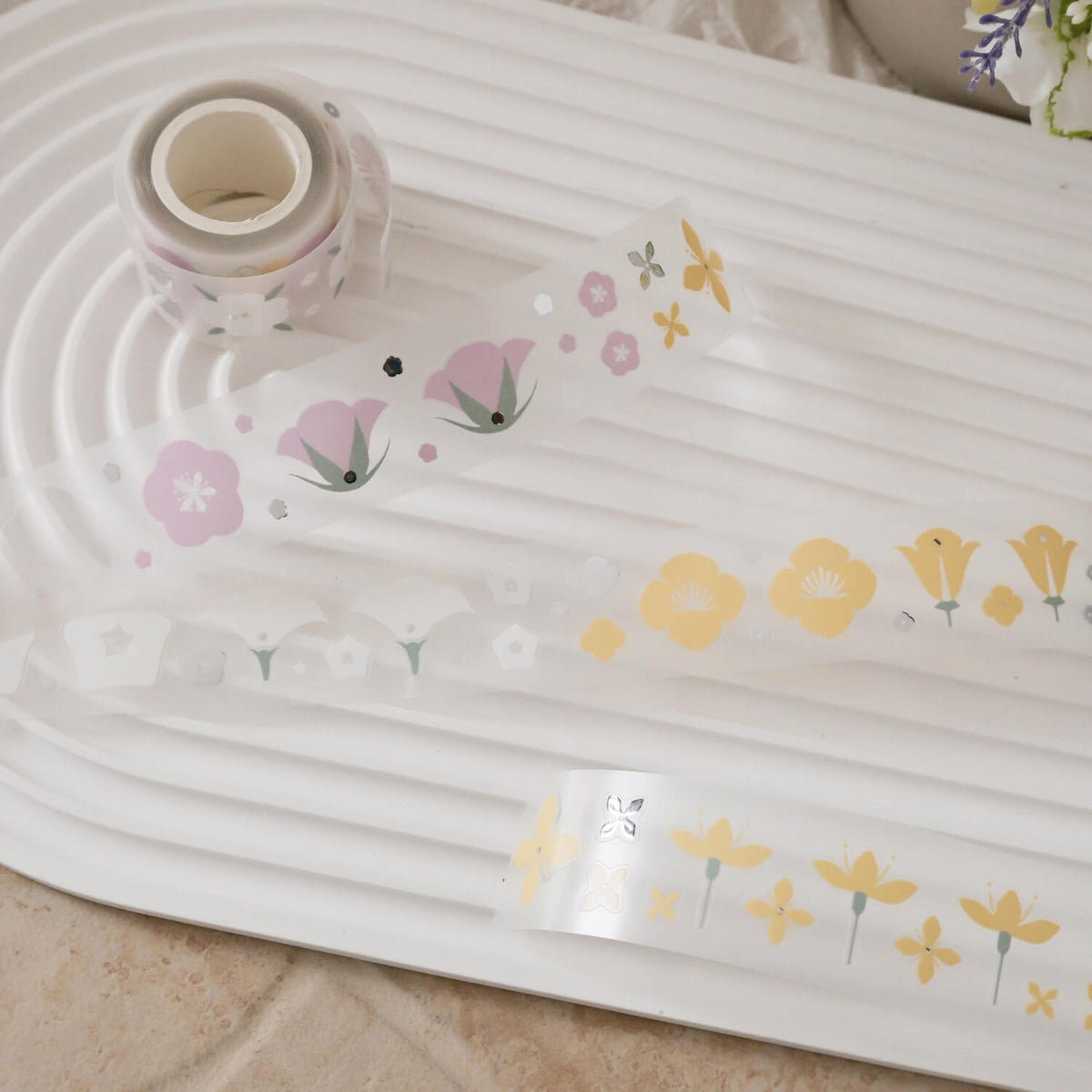 Unooooo x Nagi PET Kiss-Cut Tape– California Wildflowers