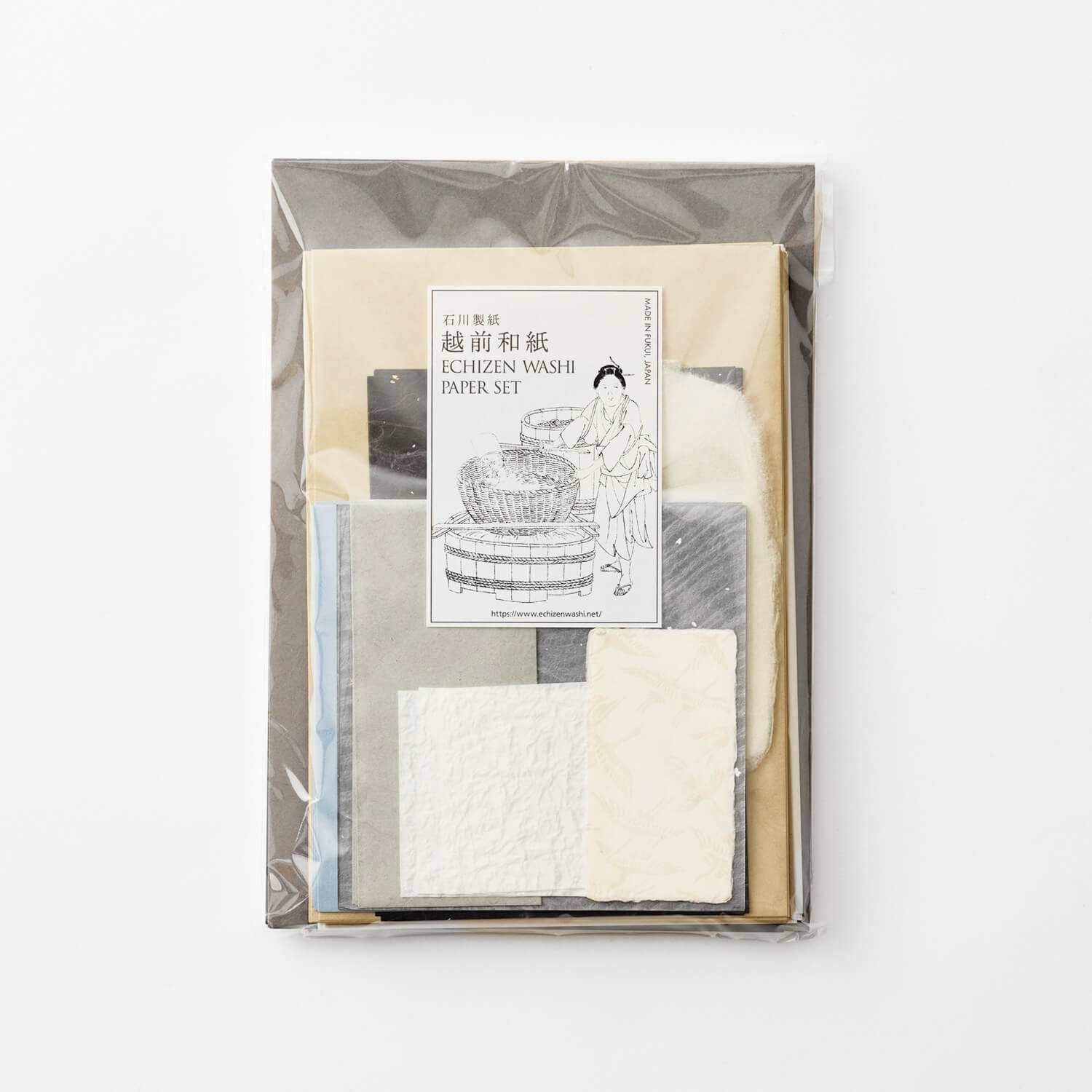 Wacca Paper WACCA Echizen Washi Ishikawa Paper Assortment Set | All Stationery ...