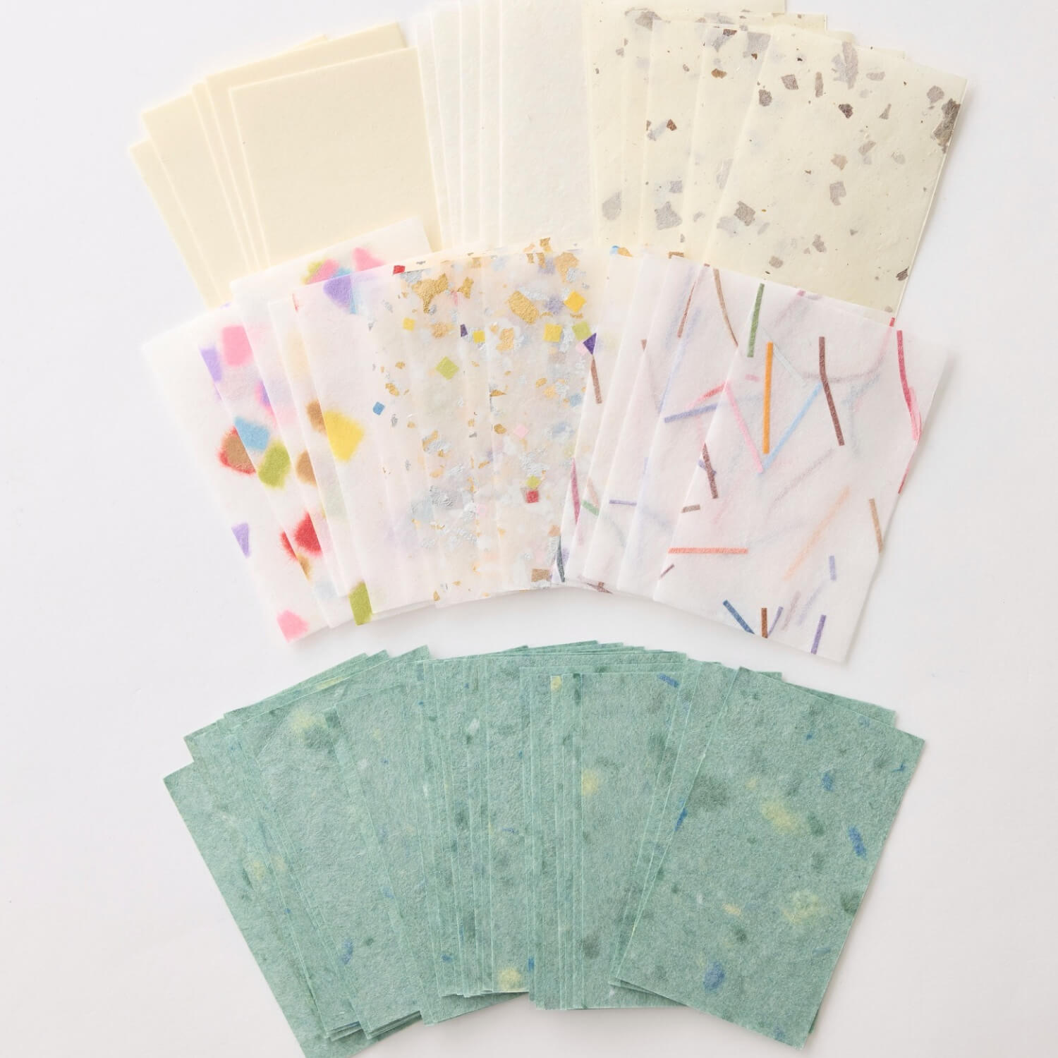 Wacca Recycled Textured Washi Paper Assortment Box