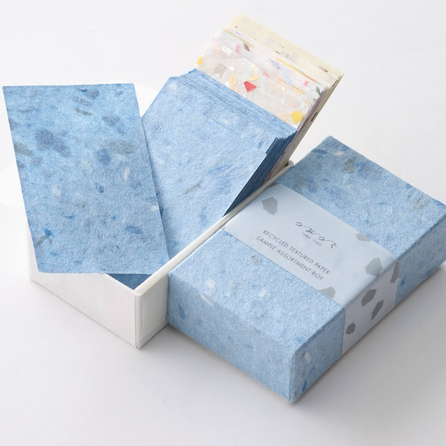 Wacca Recycled Textured Washi Paper Assortment Box