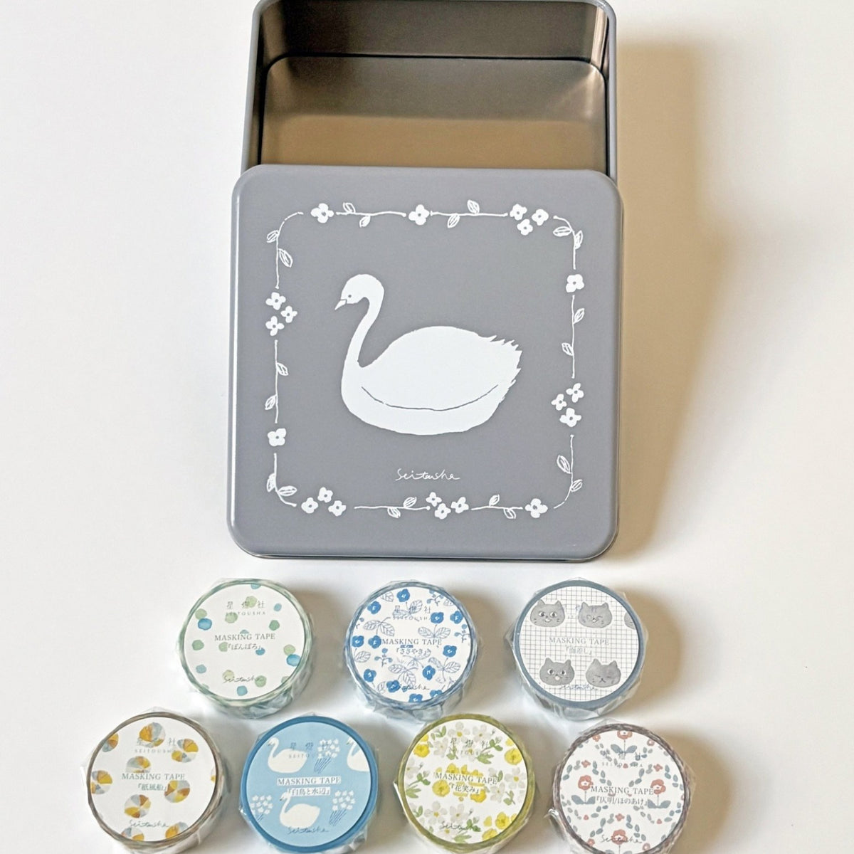 Seitousha Washi Tape and Tin Set – 2026 Autumn/Winter