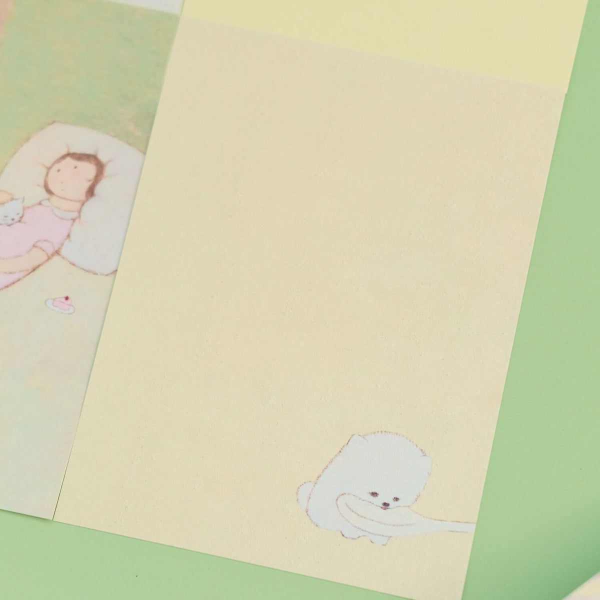 Yogurthing x Pige Memo Pad - Bread Girl