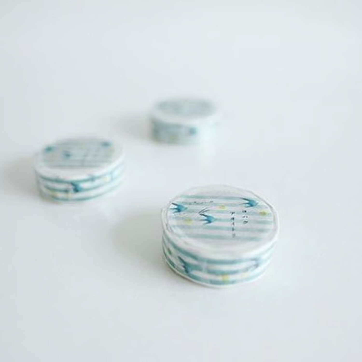 Yohaku Masking Tape – Blue Bird (Y-052)