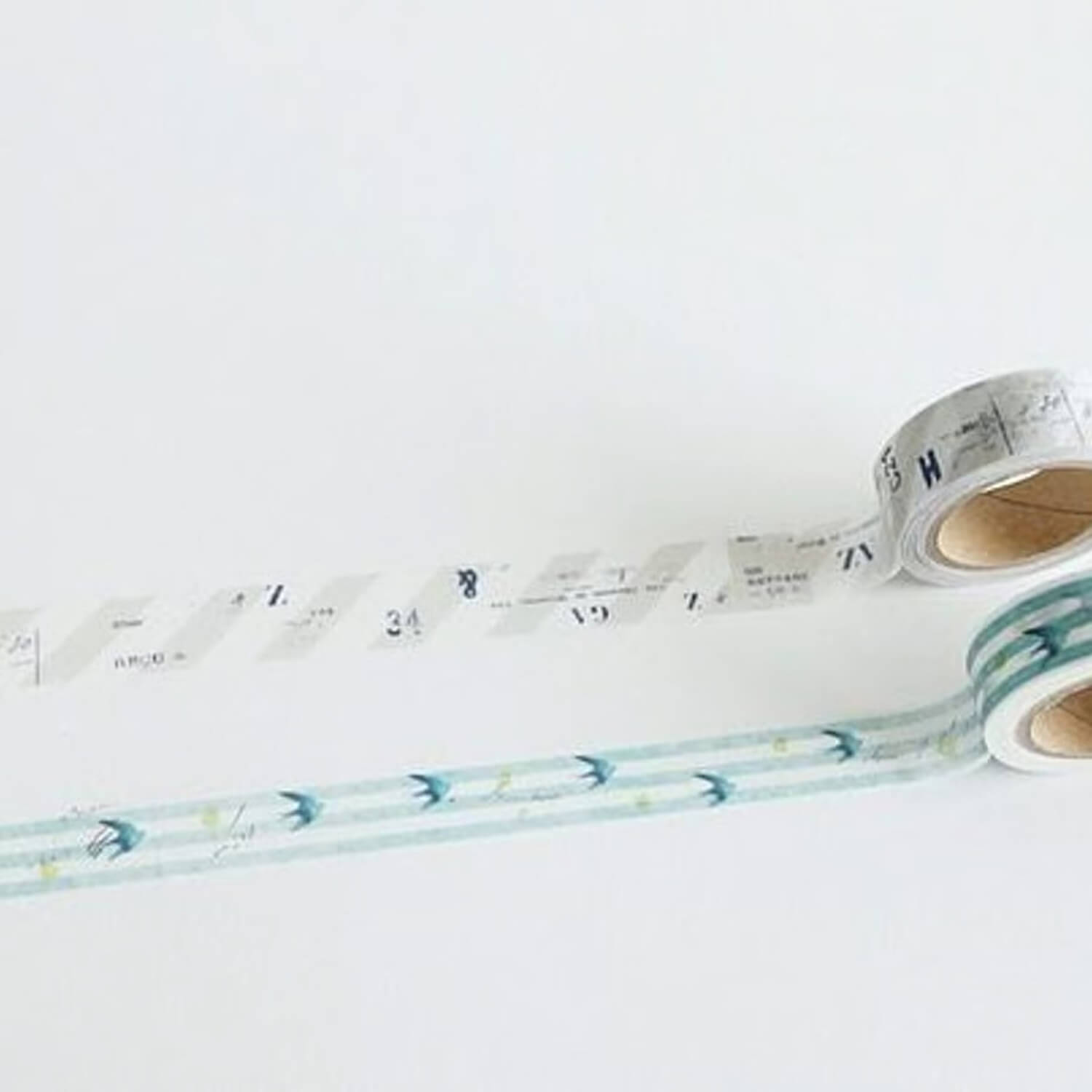 Yohaku Masking Tape – Blue Bird (Y-052)