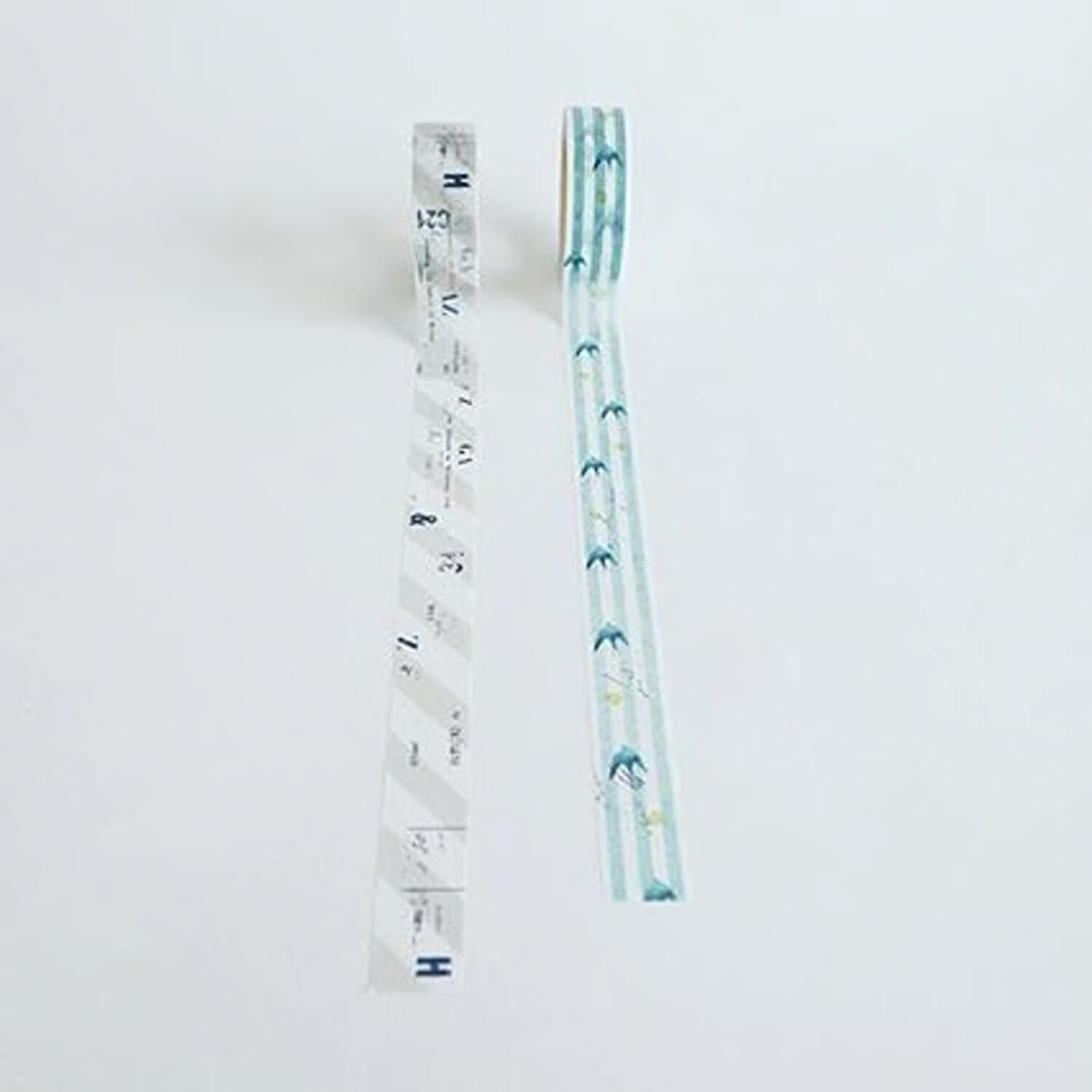 Yohaku Masking Tape – Blue Bird (Y-052)