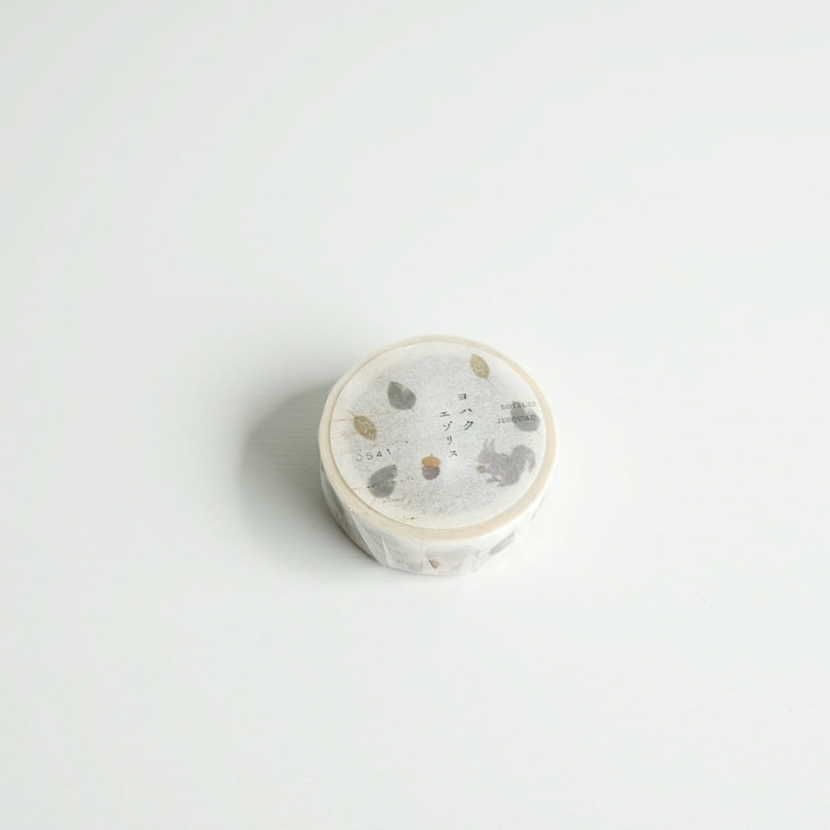 Yohaku Masking Tape – Ezo Squirrel (Y-190)