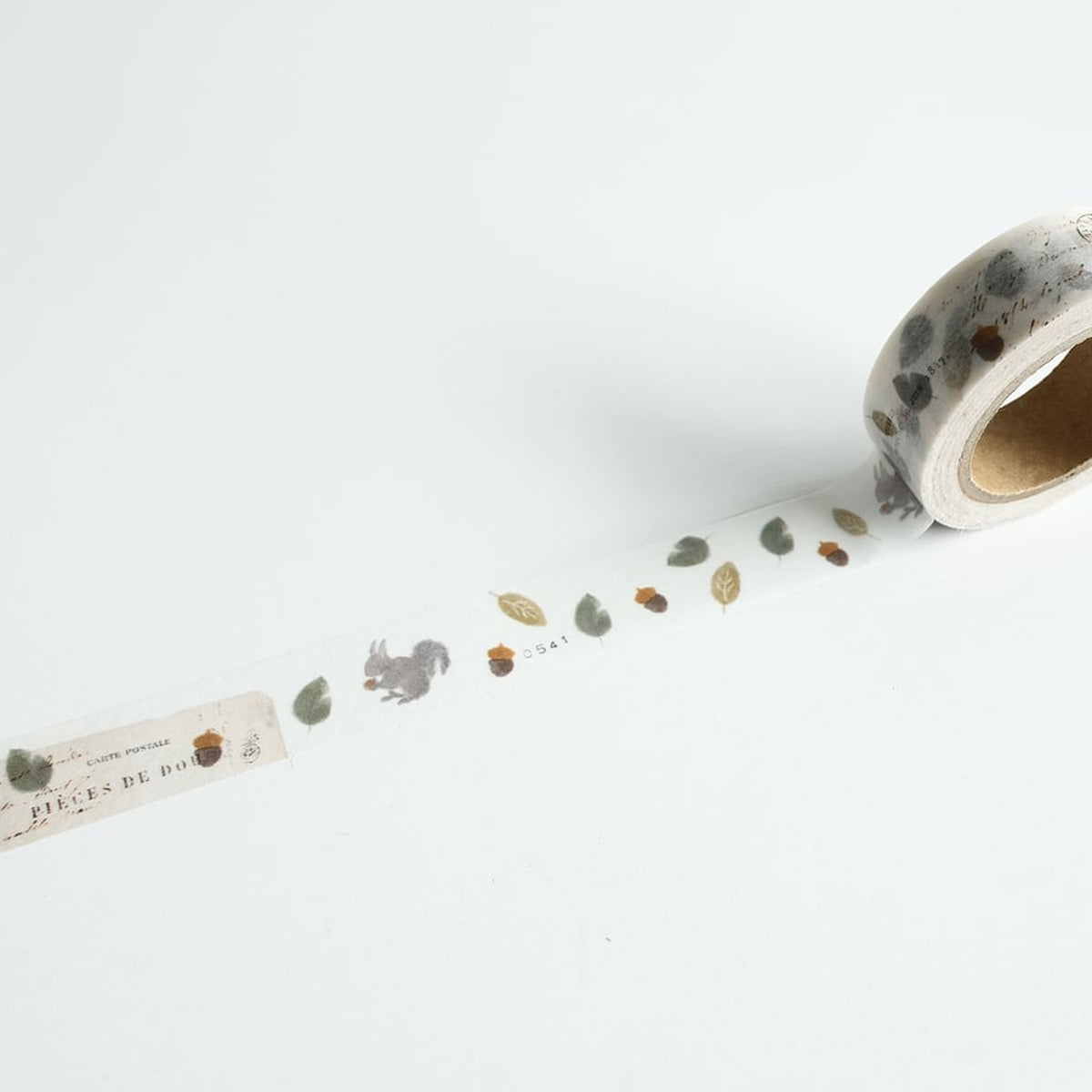 Yohaku Masking Tape – Ezo Squirrel (Y-190)