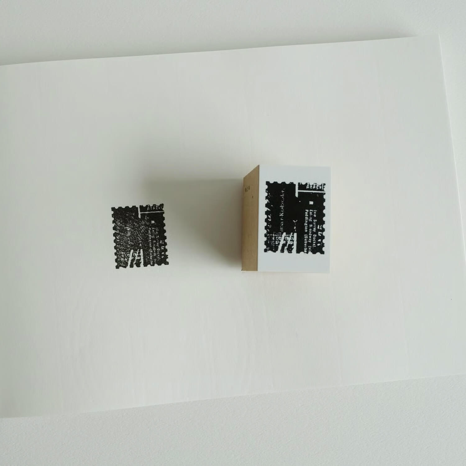 Yohaku Rubber Stamp – Message (S-092)
