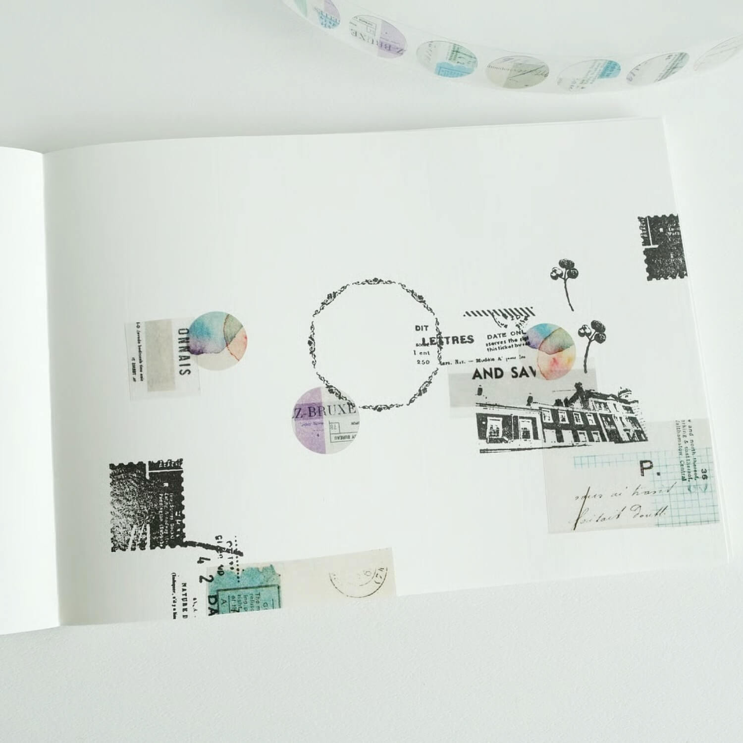 Yohaku Rubber Stamp – Message (S-092)