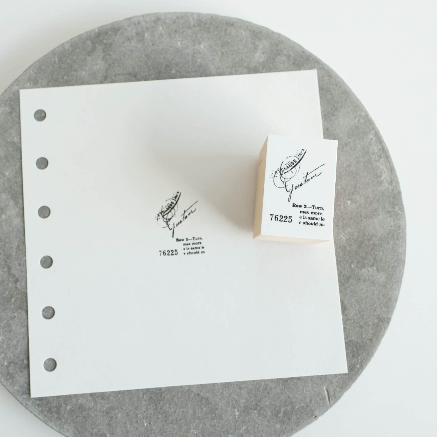 Yohaku Rubber Stamp – Shinsetsu (S-126)