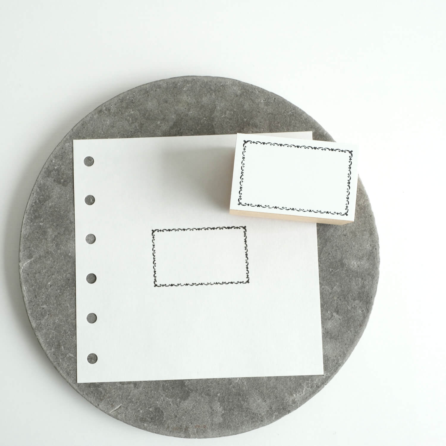 Yohaku Rubber Stamp – Waltz (S-131)