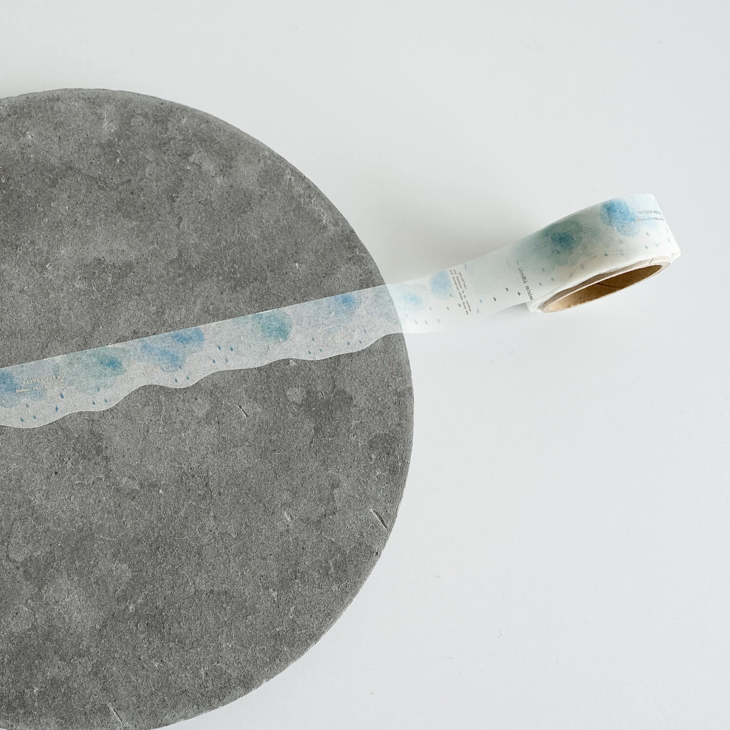 Yohaku Silver Foil Die-cut Masking Tape – A Drop (YD-002)