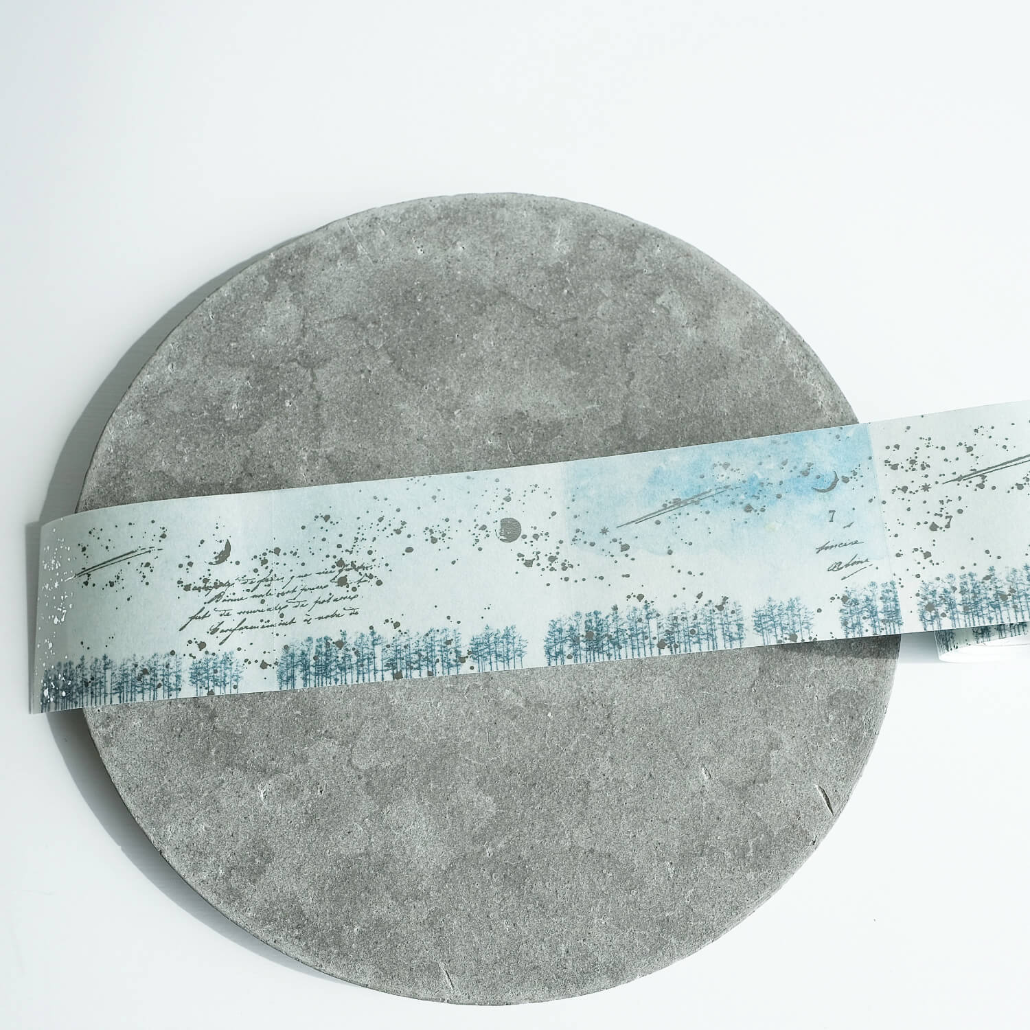 Yohaku Silver Foil Tracing Roll Sticky Notes – Star Journey (RF-002)