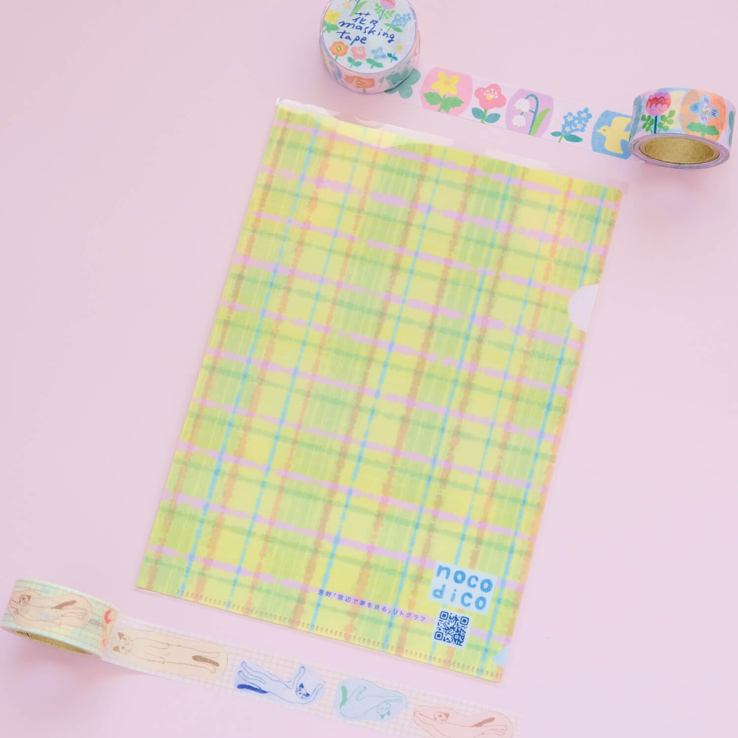 Yoshino Nocodico A5 Clear File – By the Window