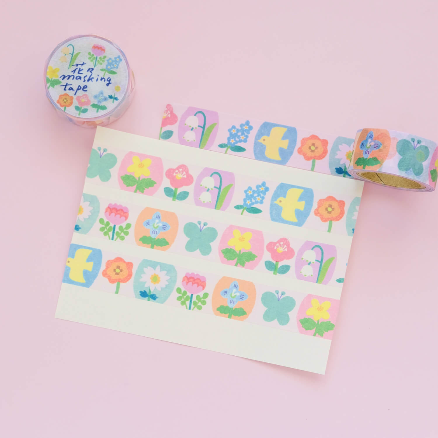 Yoshino Nocodico Washi Tape – Flowers