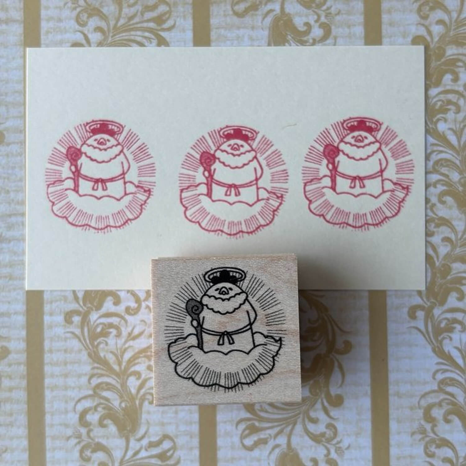 Yun Rubber Stamp – Goddess Mother Hen