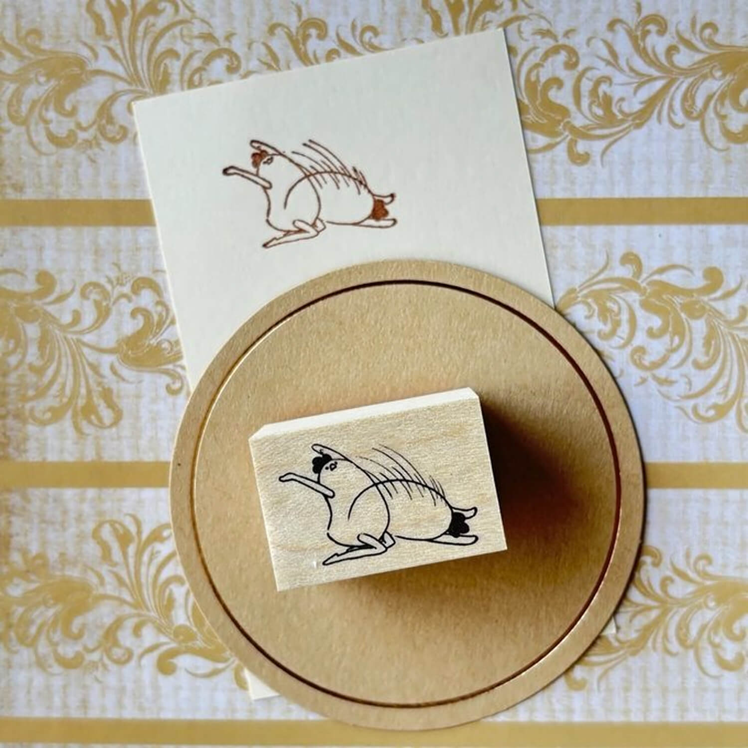 Yun Rubber Stamp – Hahaa! (Left)