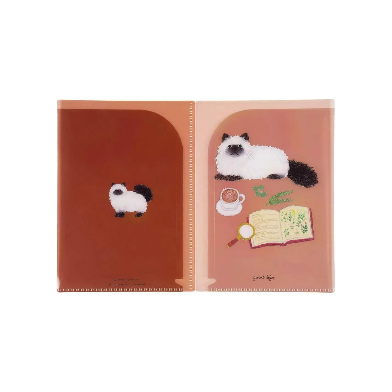 Yusuke Yonezu 6-Pocket A5 Clear Holder – Cat