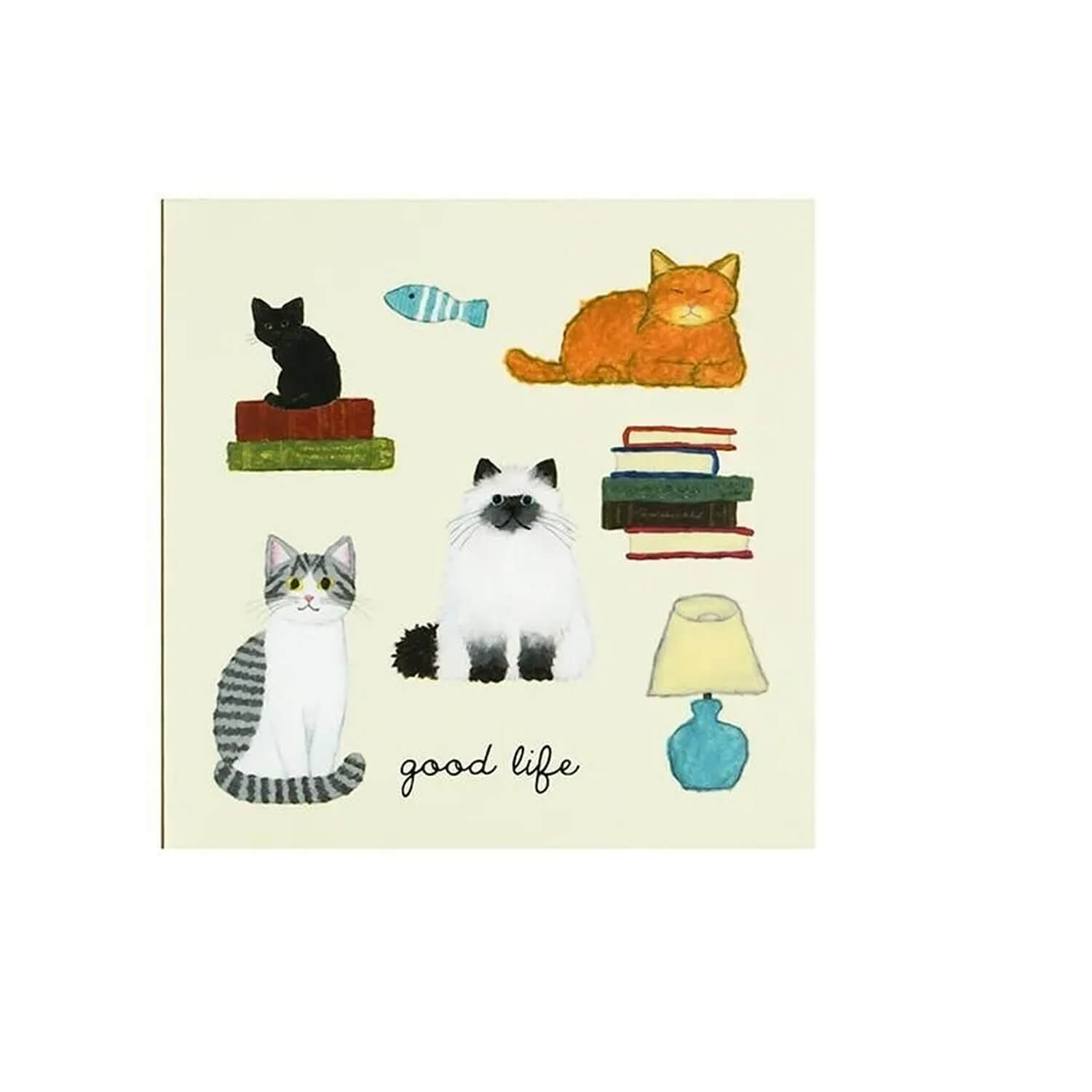 Yusuke Yonezu Die-Cut Sticky Notes – Cat