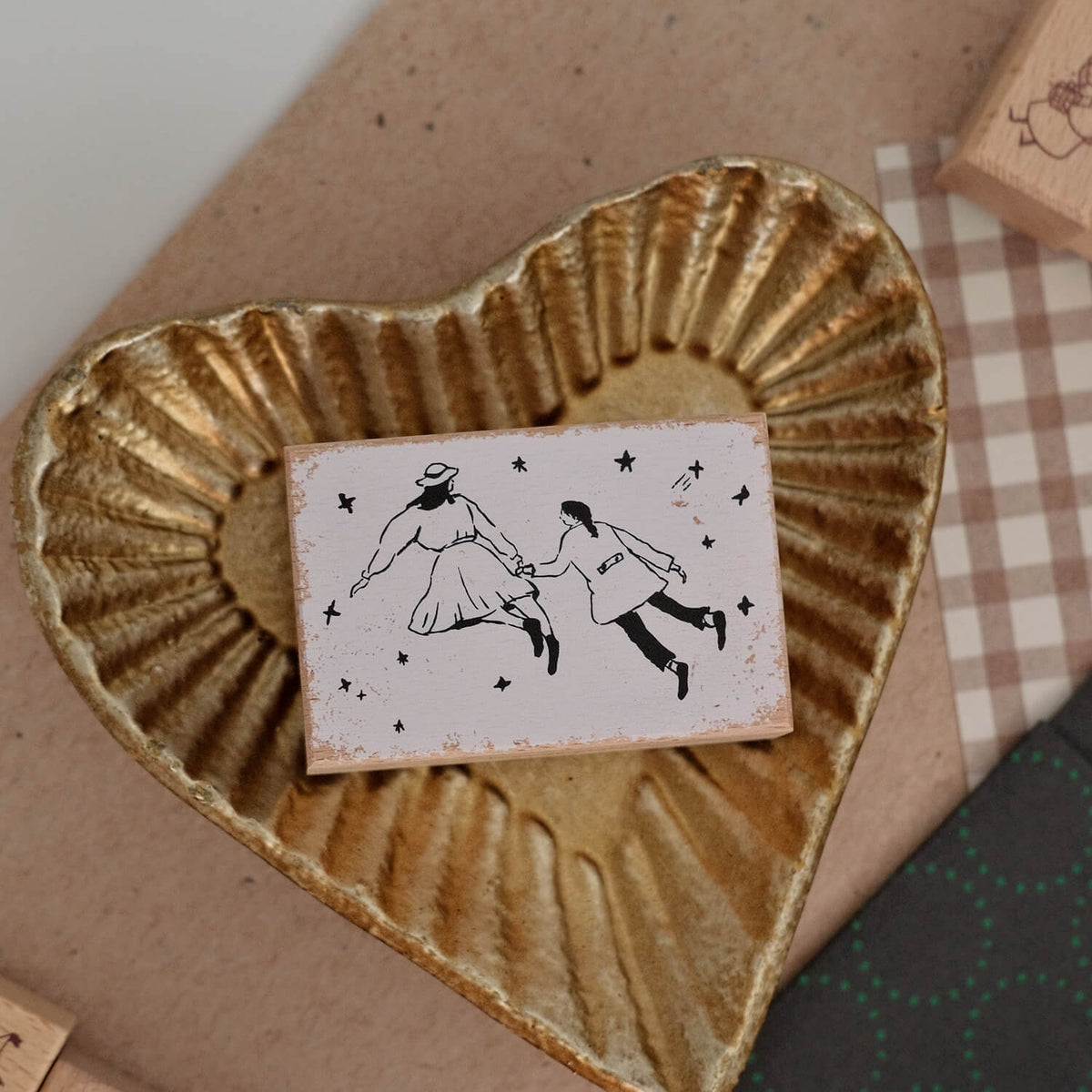 Zhaiwuyinzhi Rubber Stamp - Best Friend