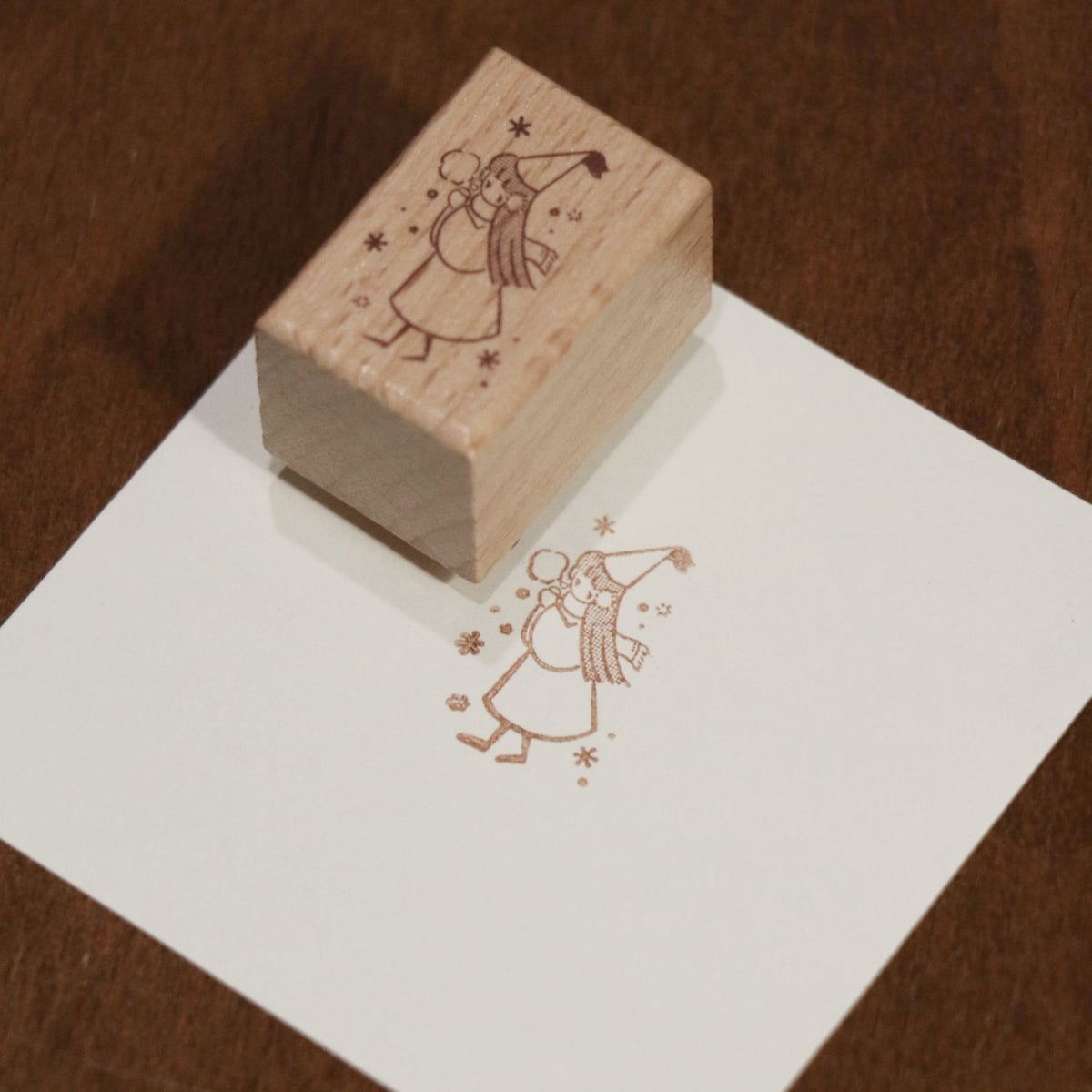 Zhaiwuyinzhi Rubber Stamp - Cold
