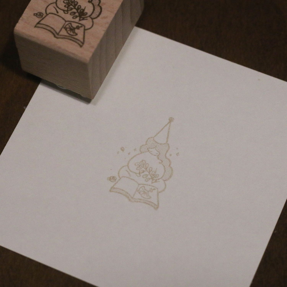Zhaiwuyinzhi Rubber Stamp - Collect