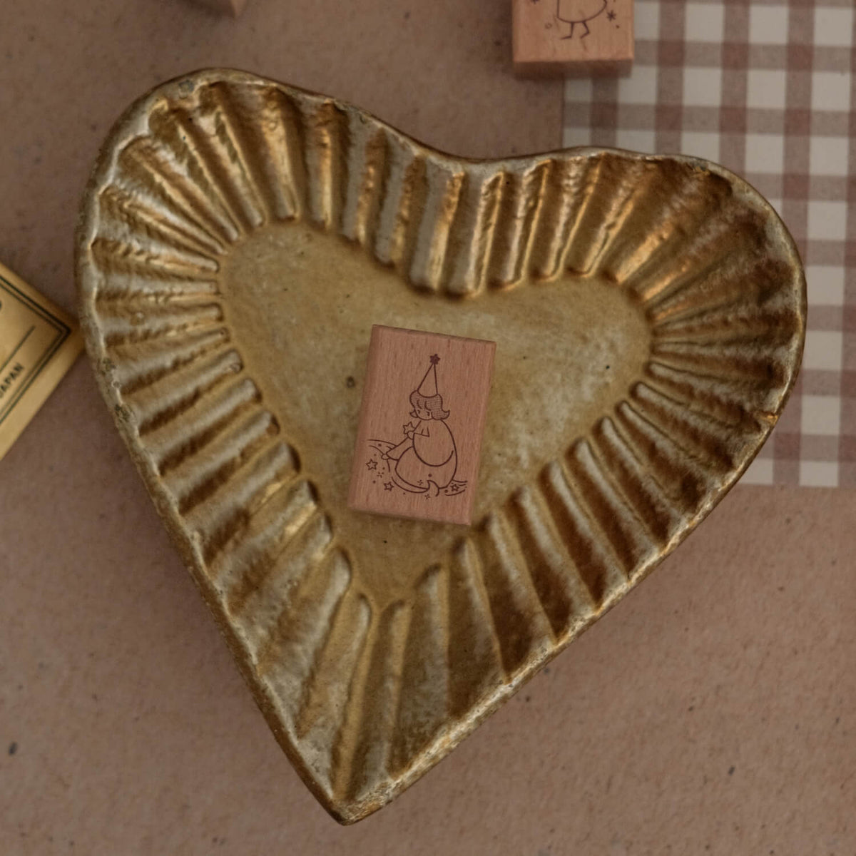 Zhaiwuyinzhi Rubber Stamp - Lucky