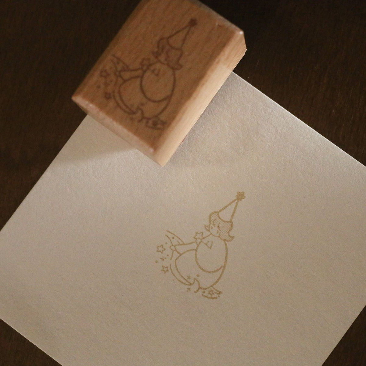 Zhaiwuyinzhi Rubber Stamp - Lucky