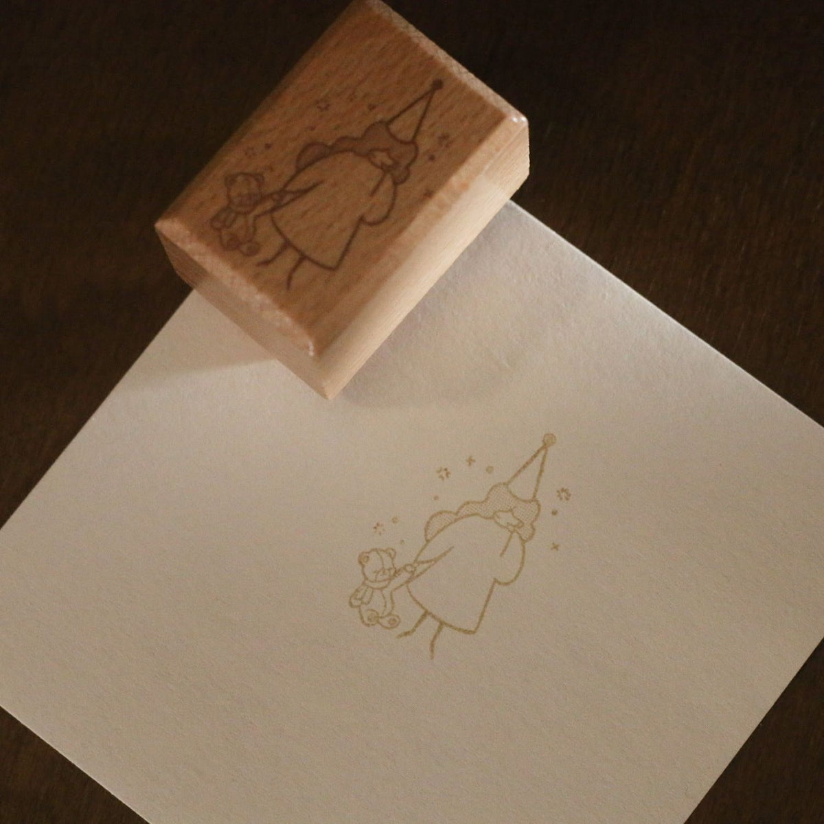 Zhaiwuyinzhi Rubber Stamp - Sleepy