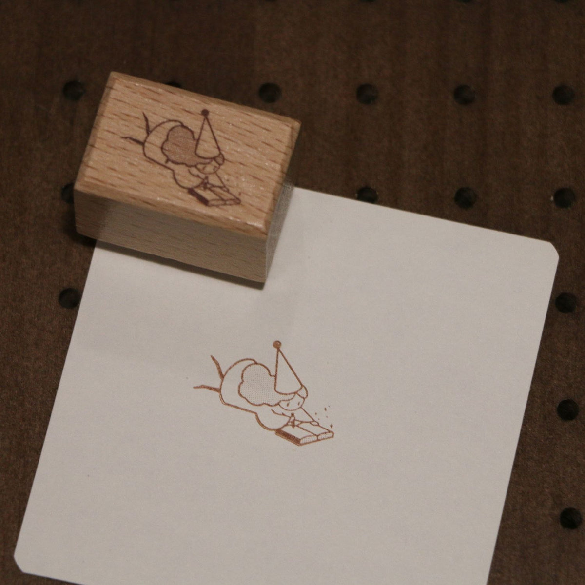Zhaiwuyinzhi Rubber Stamp - Write a Diary