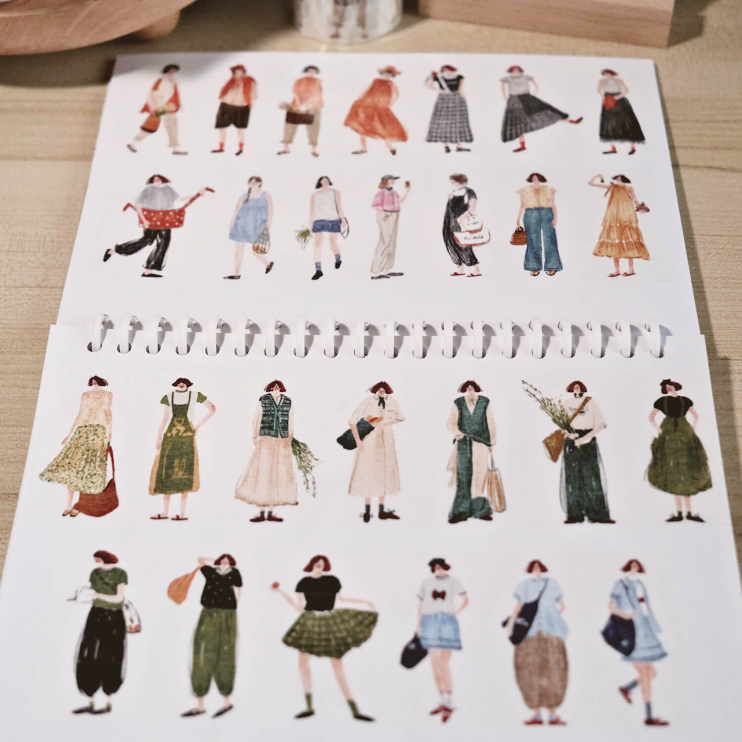 Zhiling Studio Kiss Cut Masking Tape - Summer Days