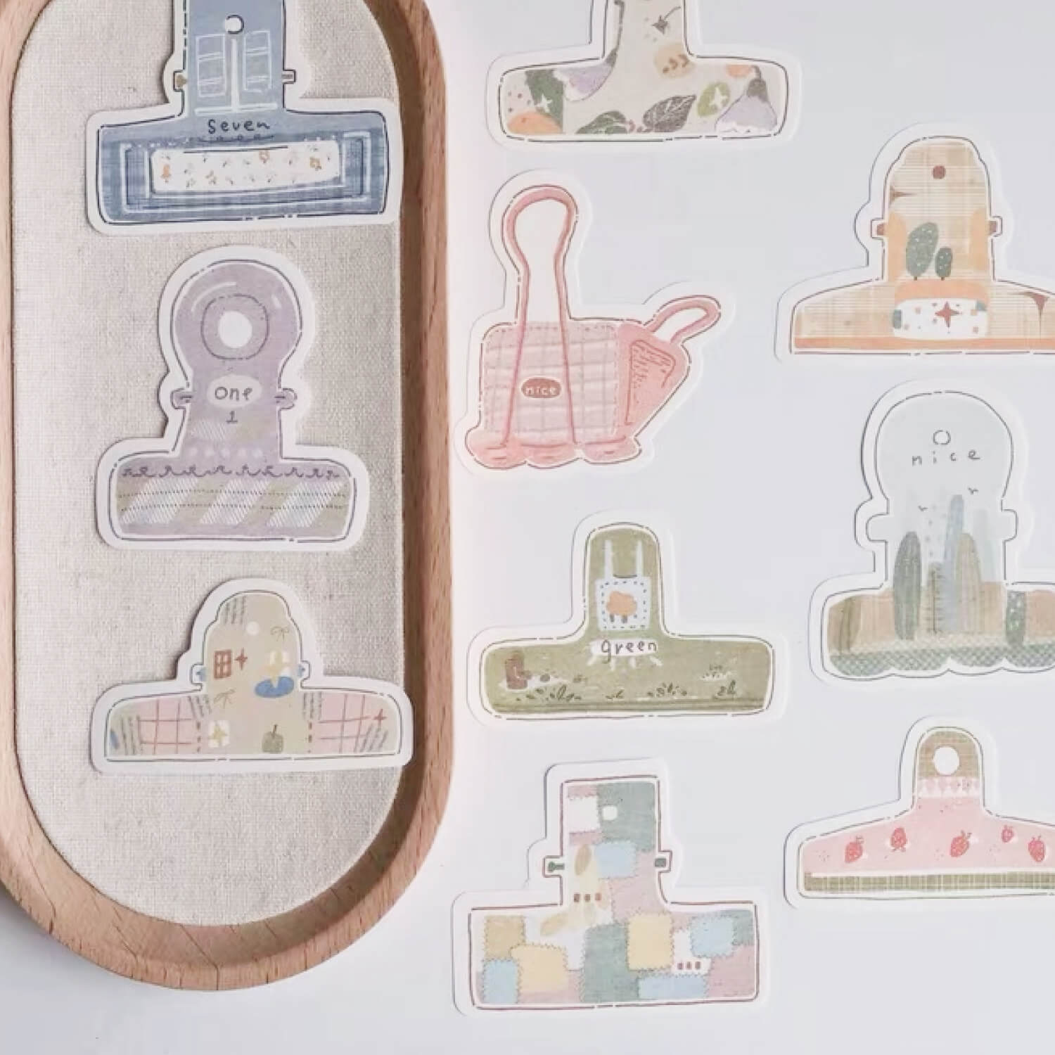 Zhiling Studio Memo Pad - Clips